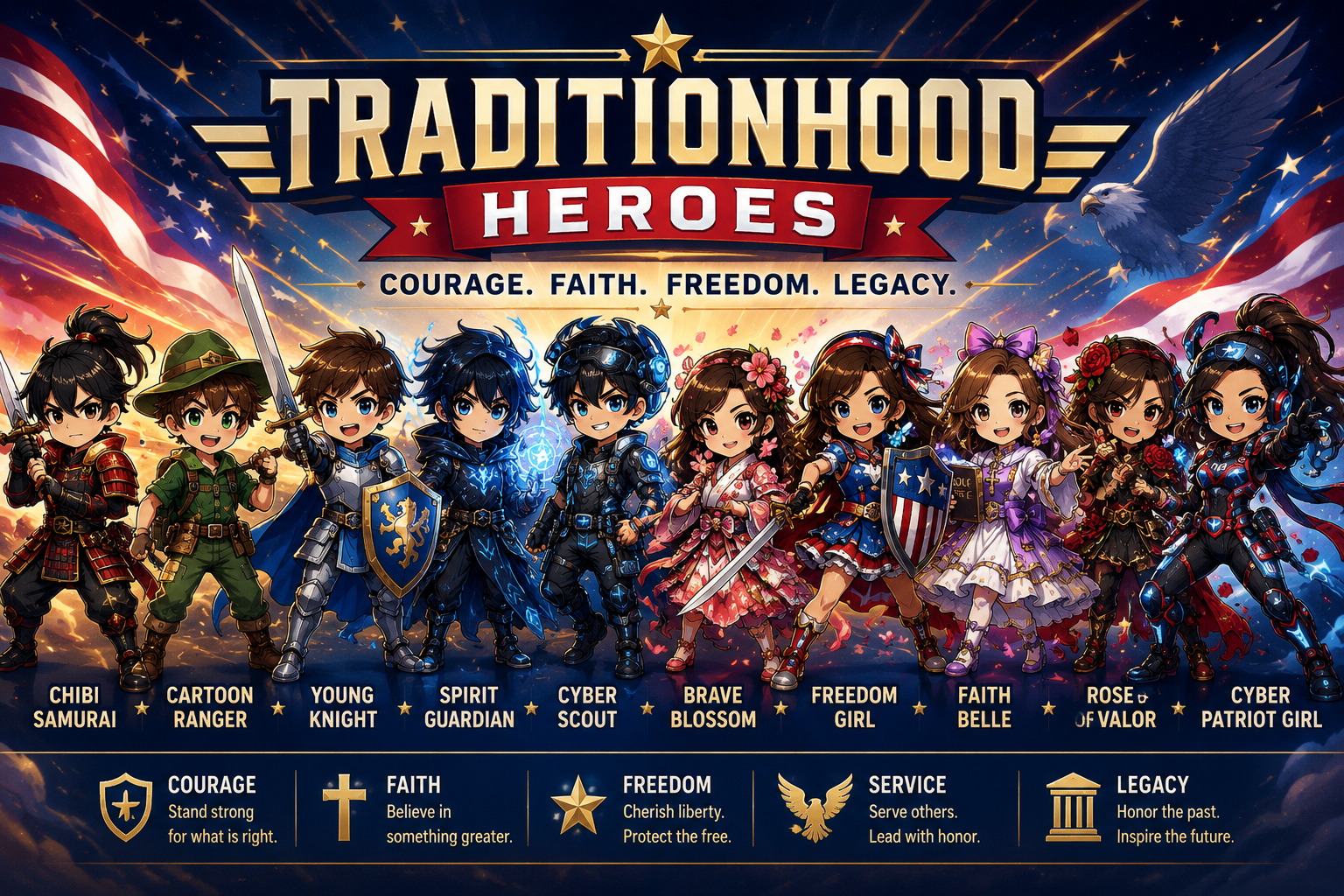 Traditionhood Heroes