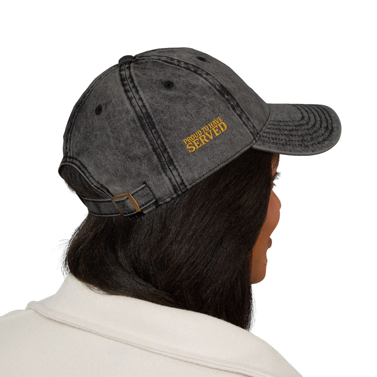 Proud To Have Served Vintage Cap (Embroidery)