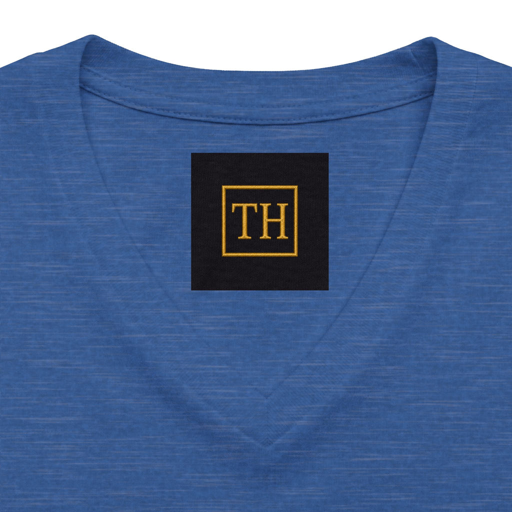 V-Neck Tee — “Retired? Nah I Just Got My DD-214” Military Retirement Shirt