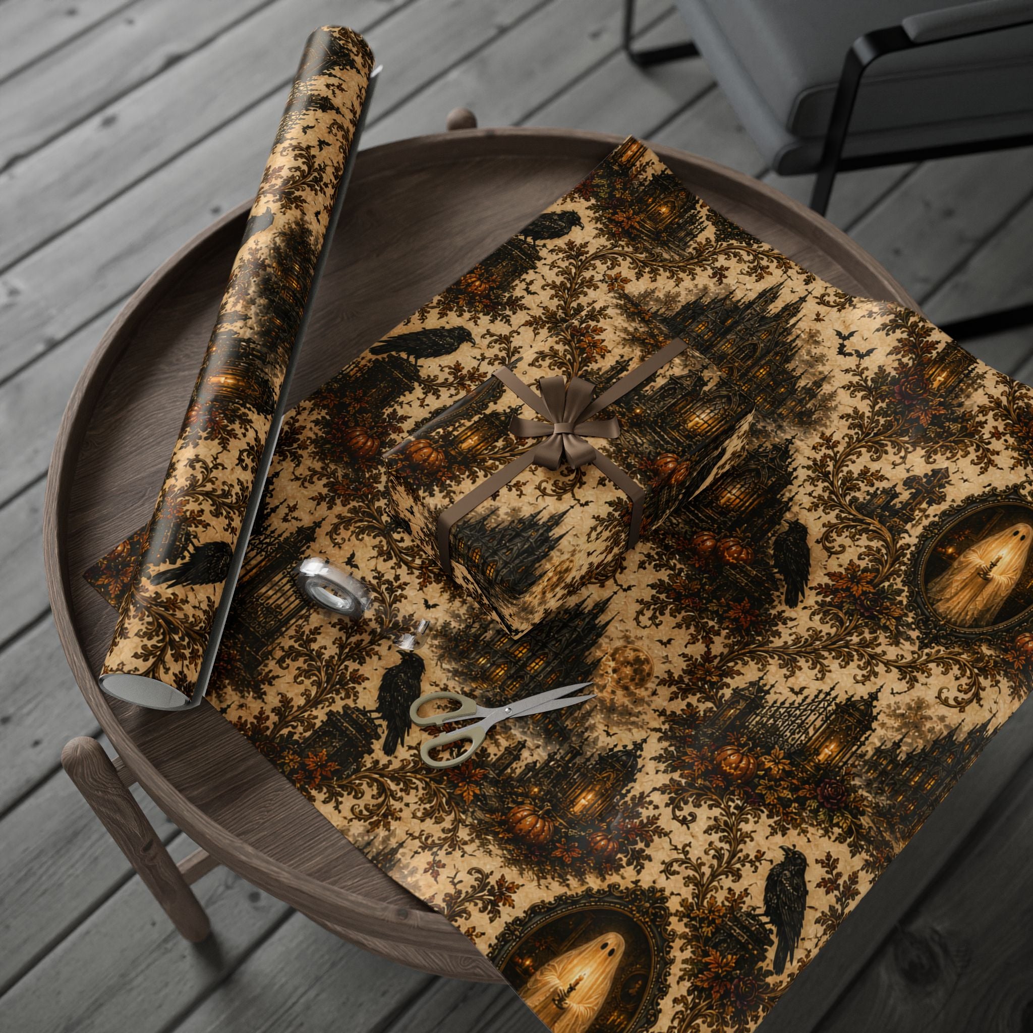 Halloween Toile | Wrapping Paper Roll
