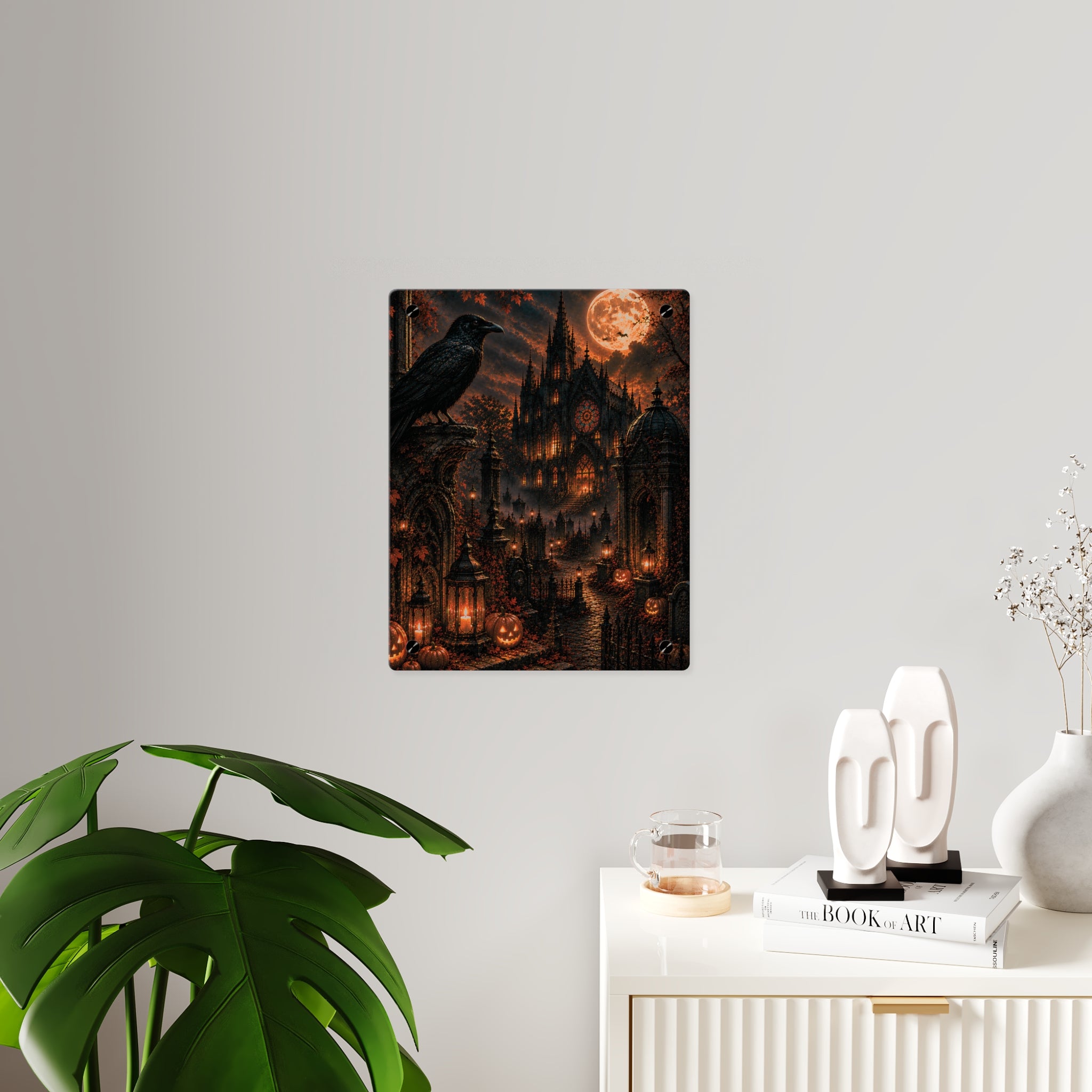 Raven Cathedral | Acrylic Wall Art Panel
