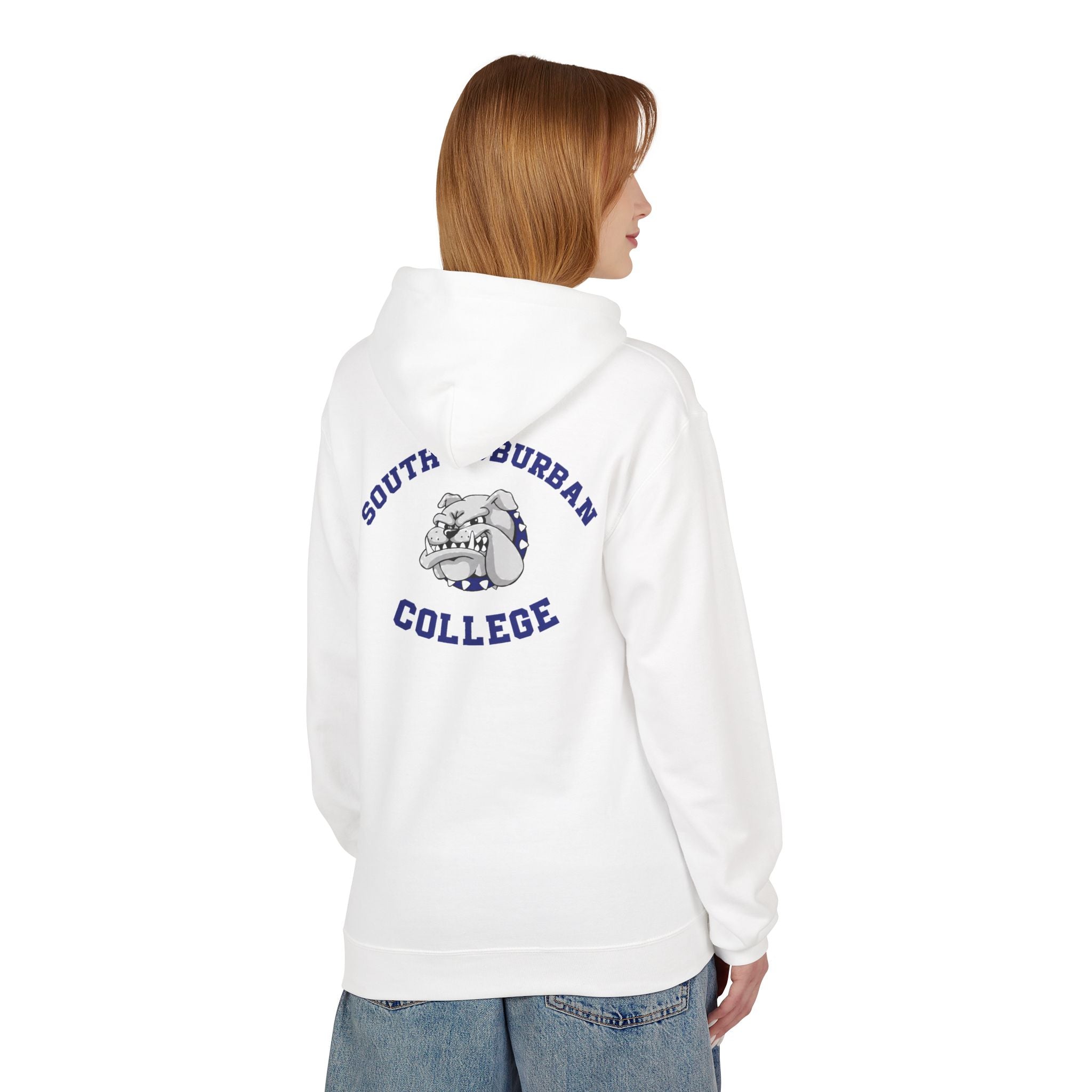 College Hoodie — South Suburban College Mascot Crest Hoodie