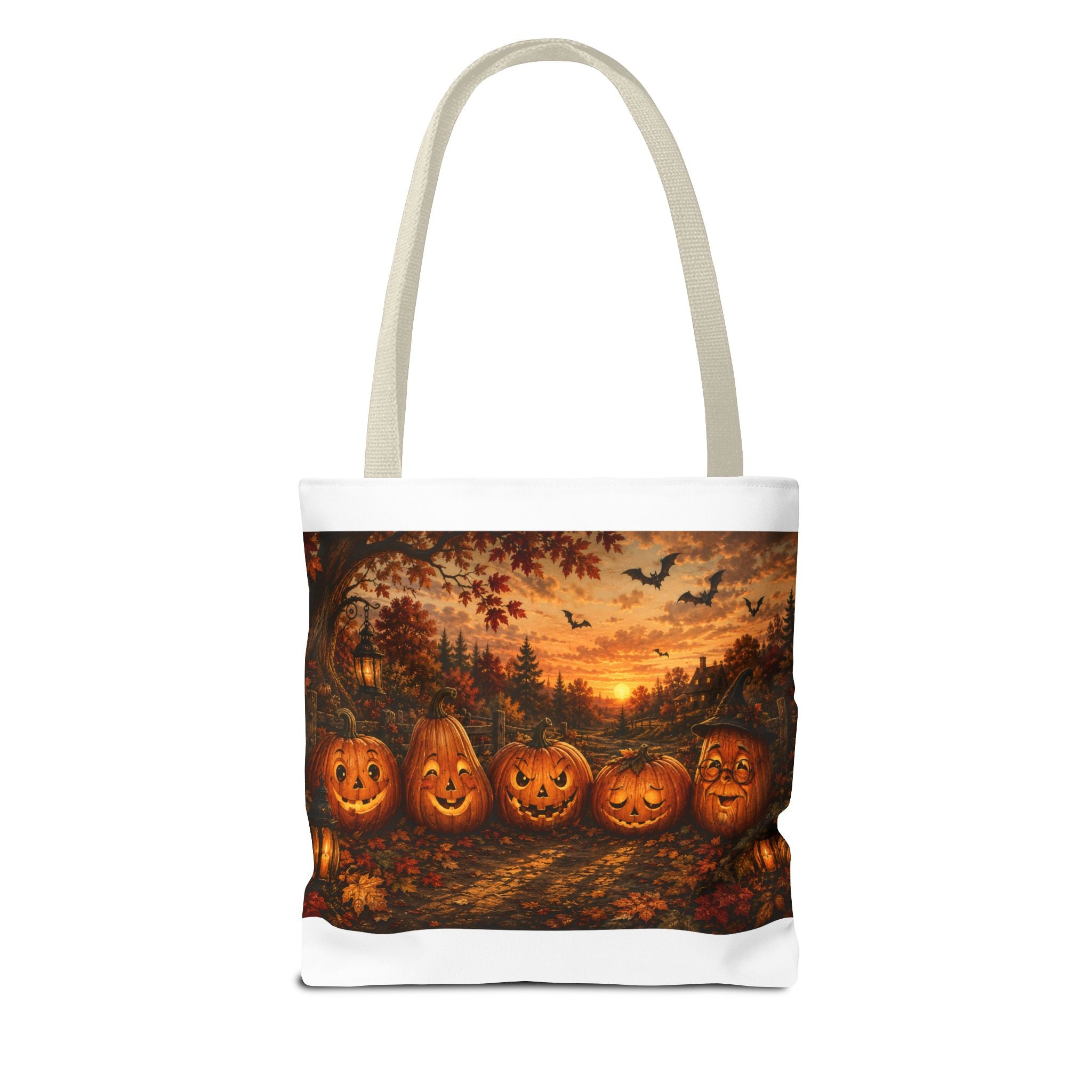Halloween Pumpkin Path Tote