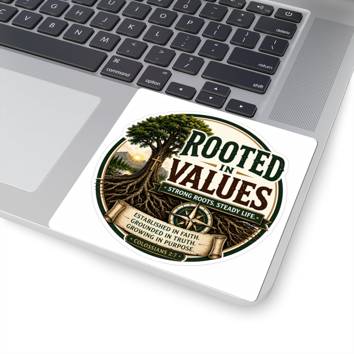 Rooted in Values - Kiss-Cut