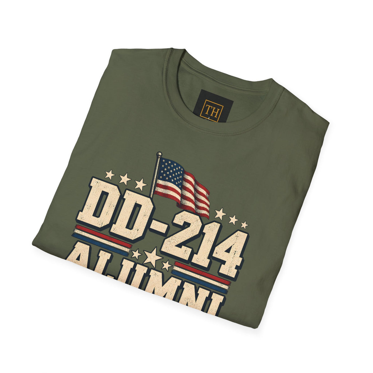 DD-214 Alumni Veteran T‑Shirt — Once a Servicemember Patriotic Military Tribute