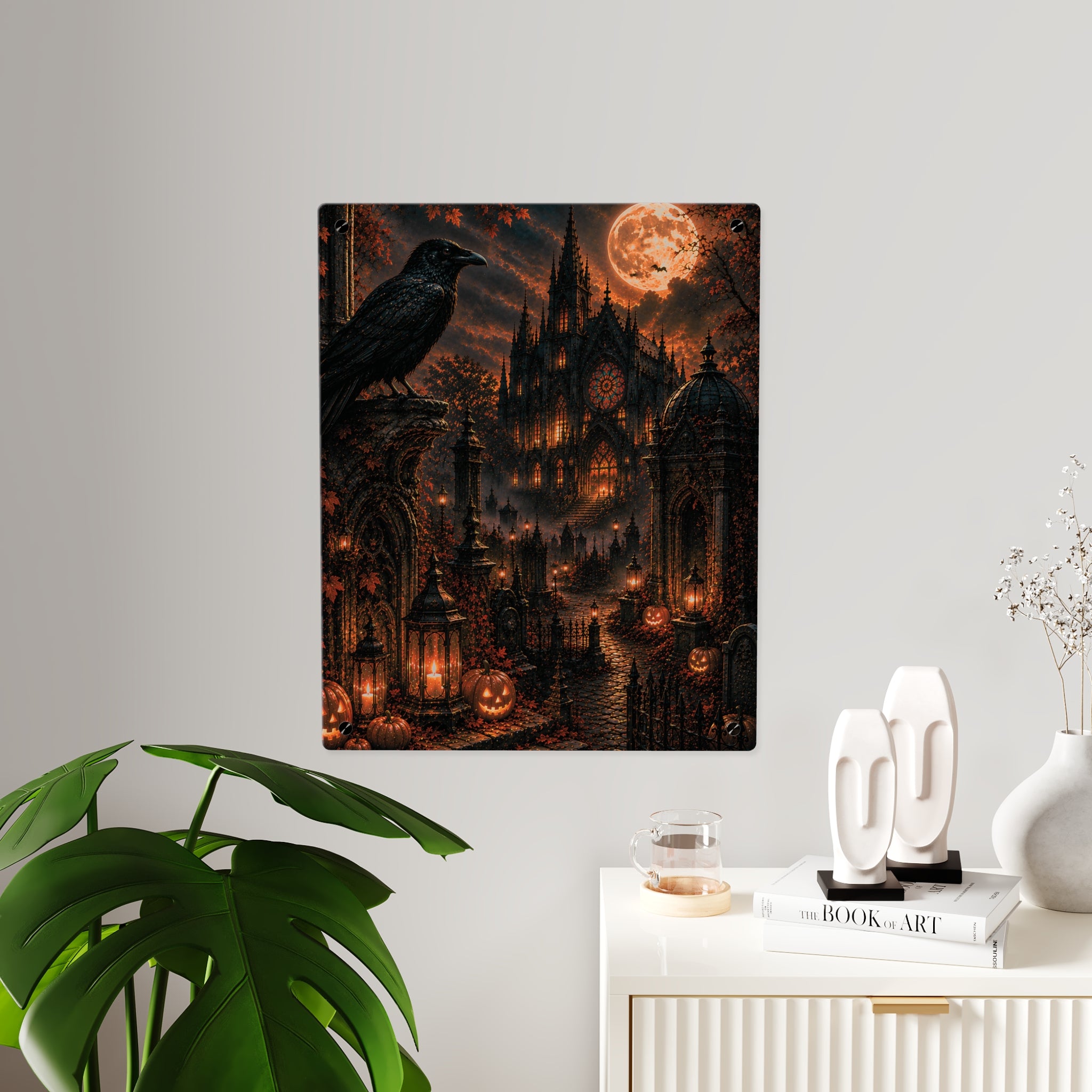Raven Cathedral | Acrylic Wall Art Panel