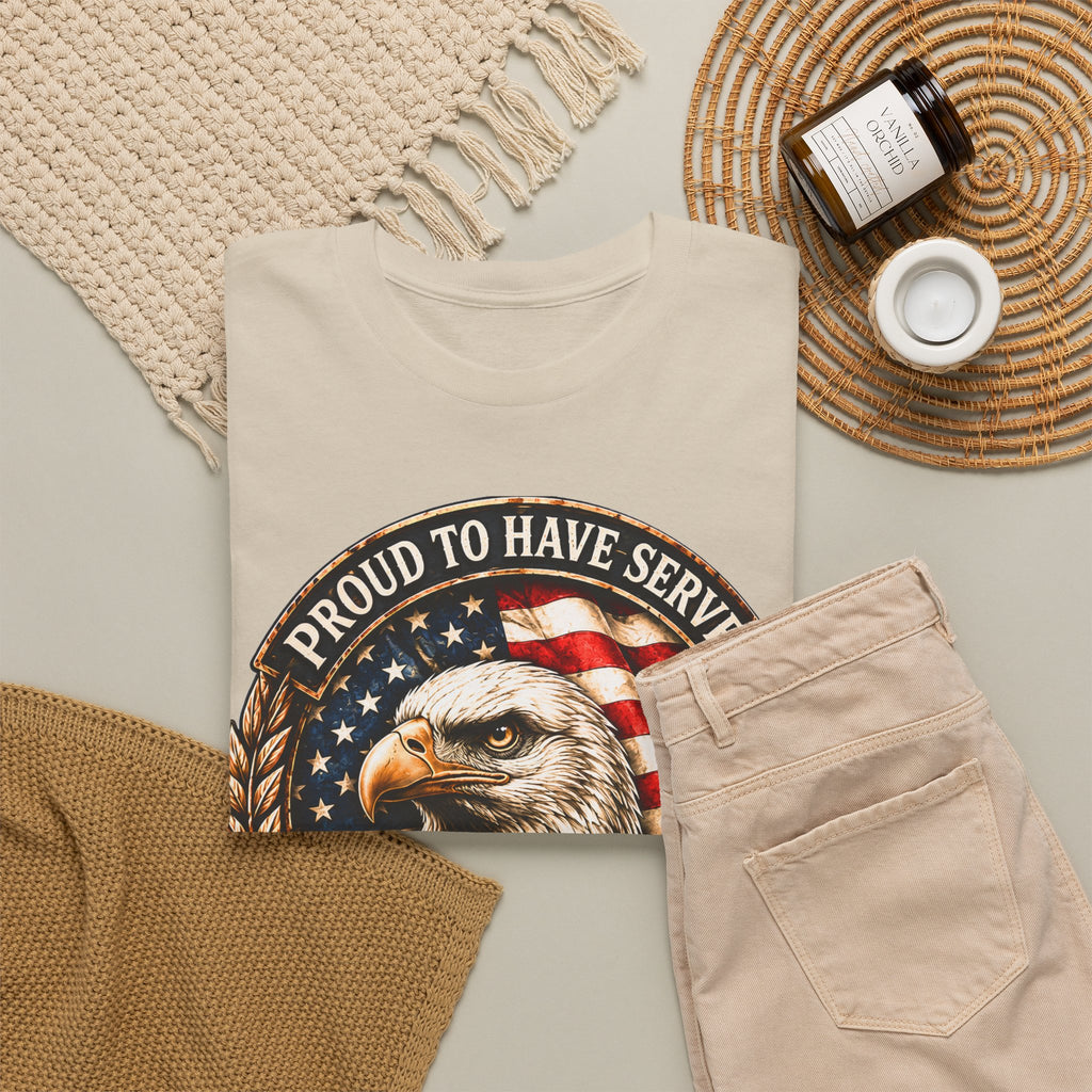 Proud to Have Served| Veteran Eagle T-Shirt