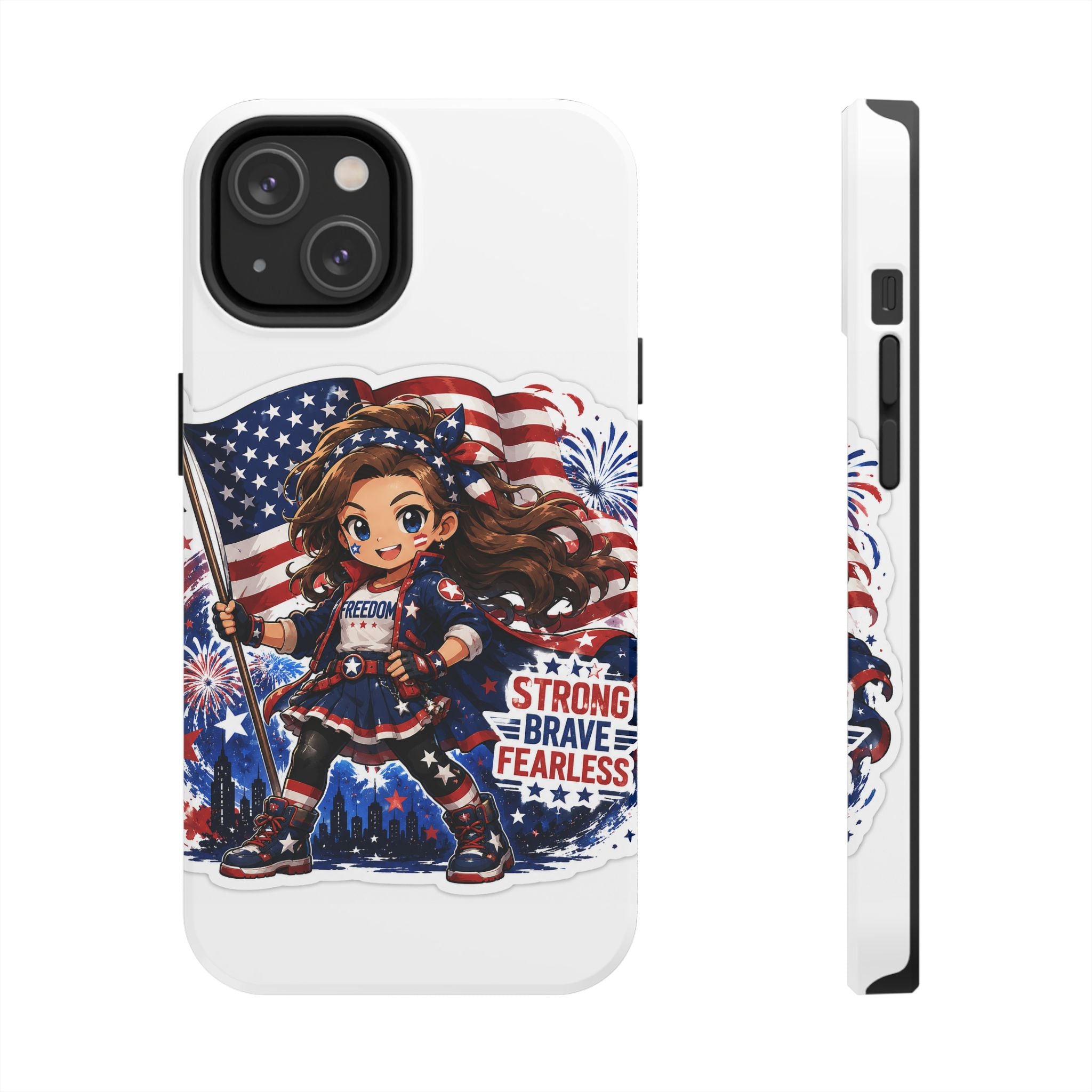 Freedom Girl - Tough Phone Case