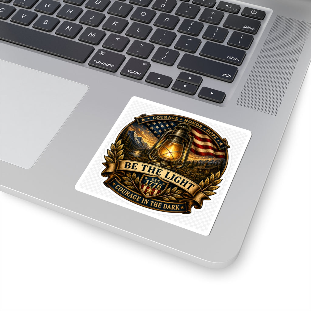 Be The Light Lantern Sticker — Kiss-Cut