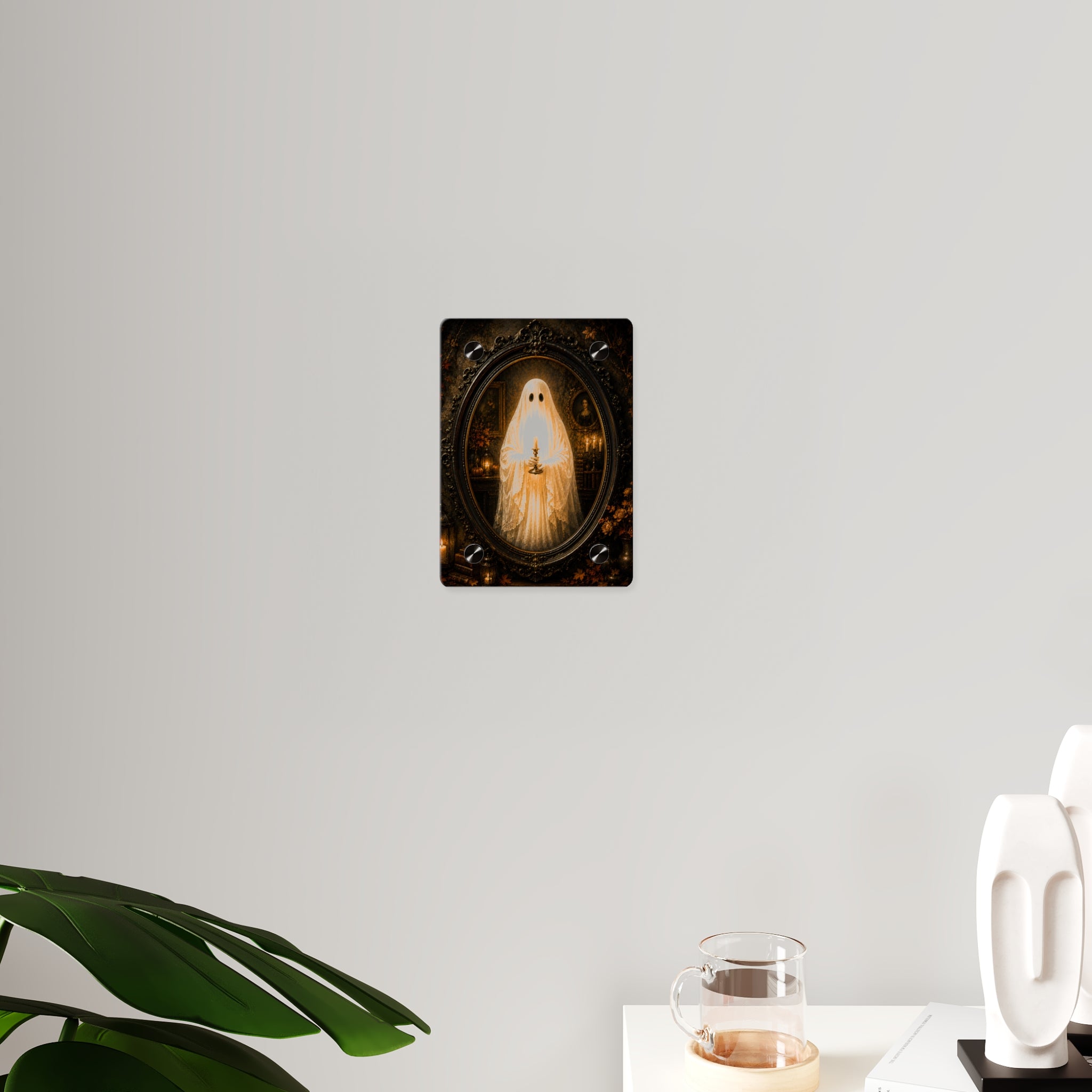 Boo Candle | Acrylic Wall Art Panel