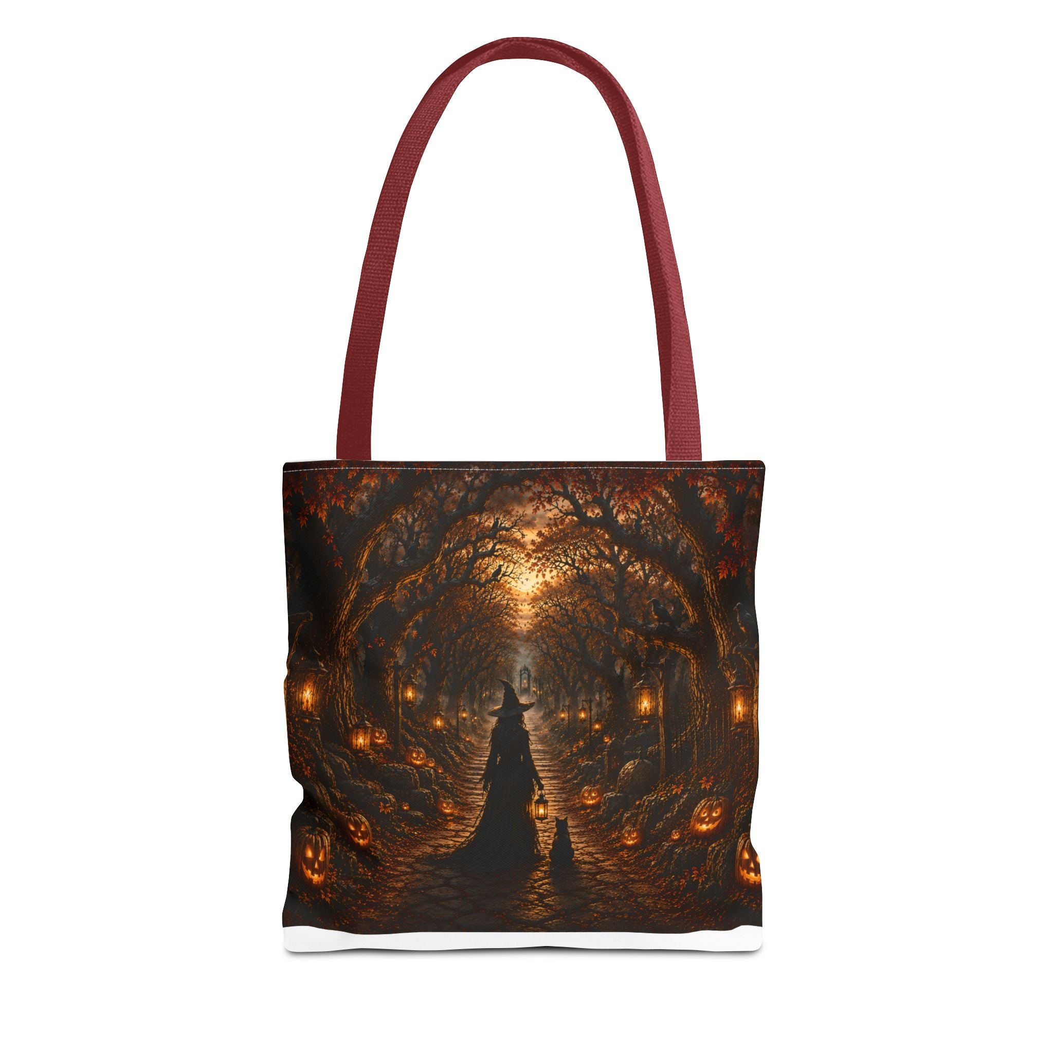 Halloween Pumpkin Path Tote