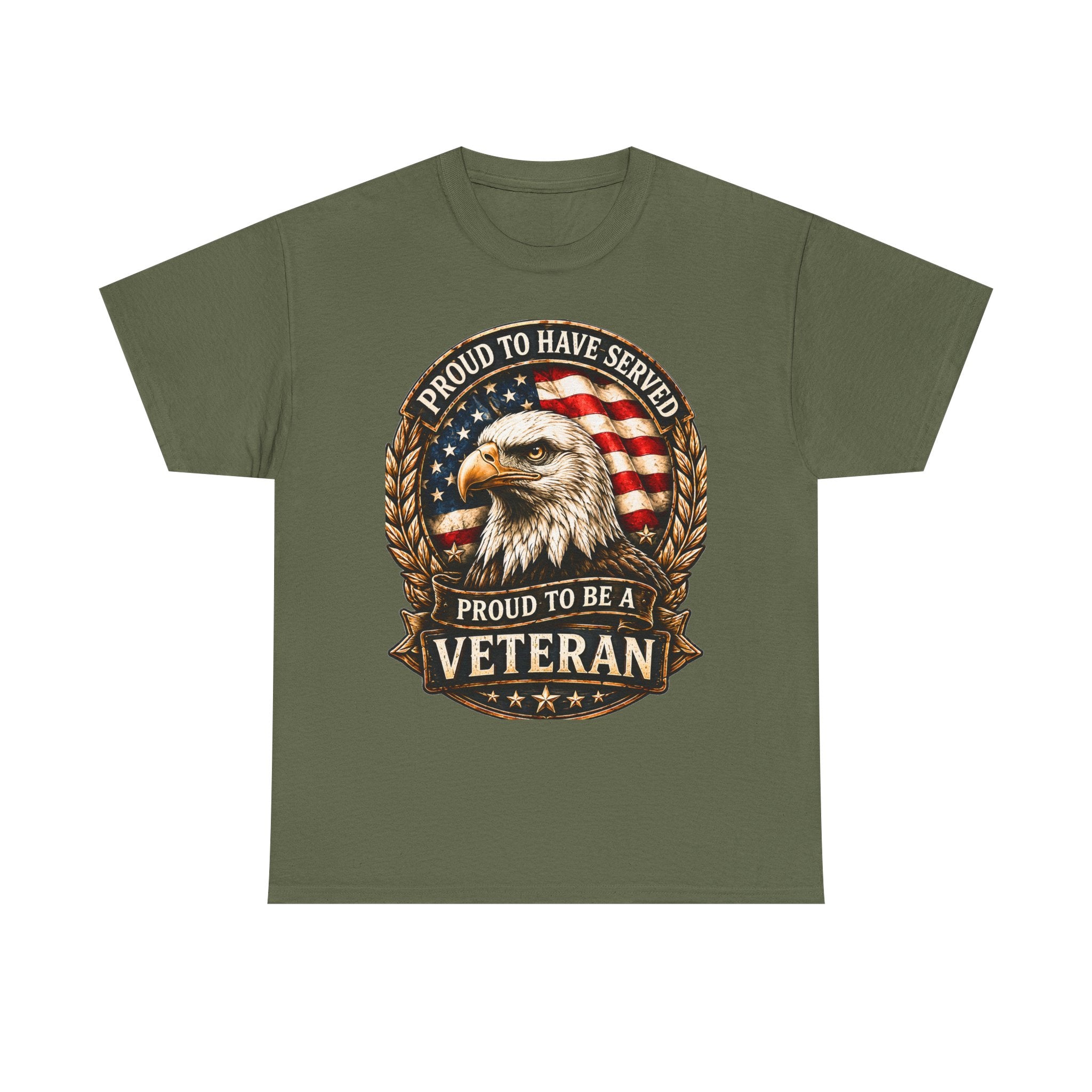 Proud to Have Served| Veteran Eagle T-Shirt