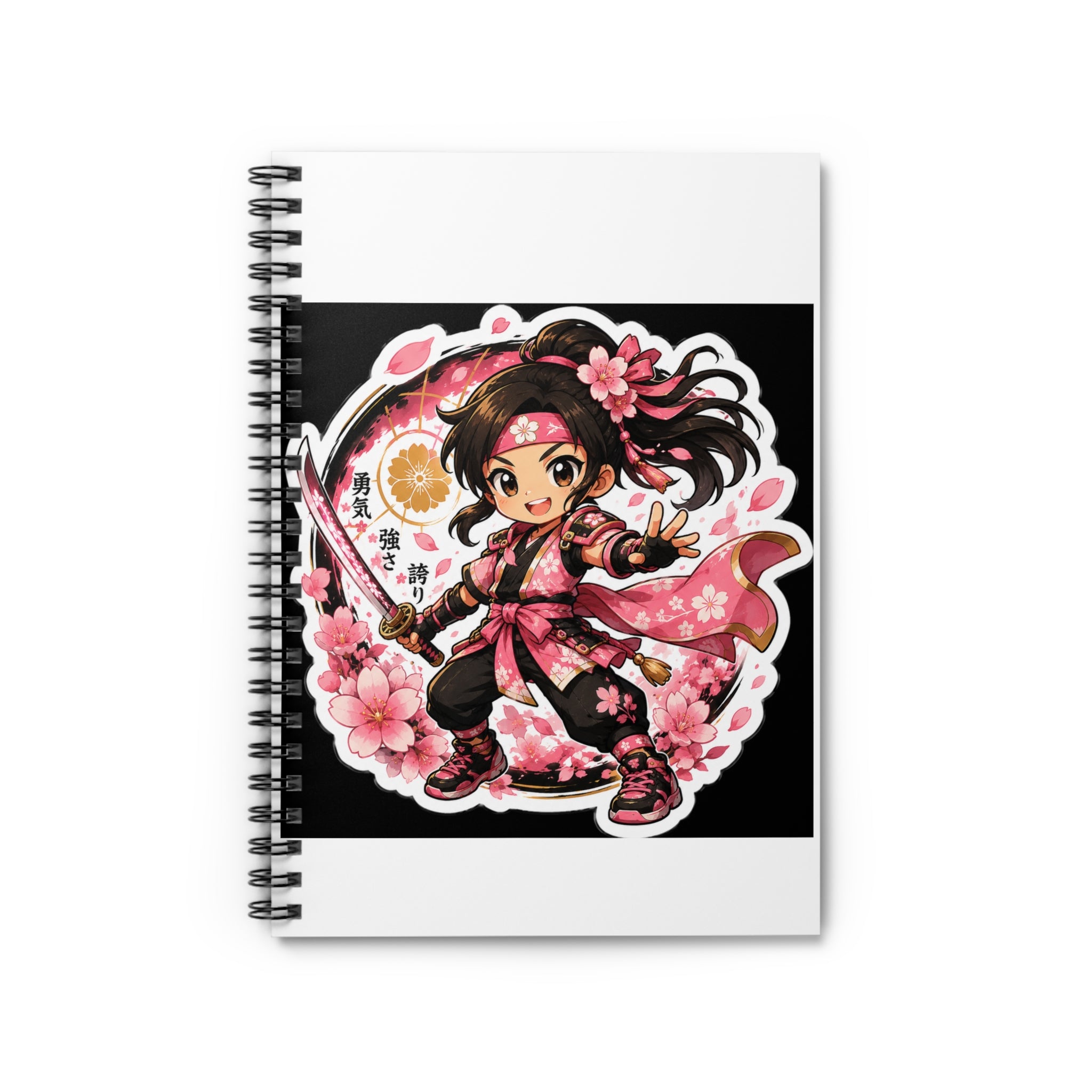 Brave Blossom | Spiral Notebook