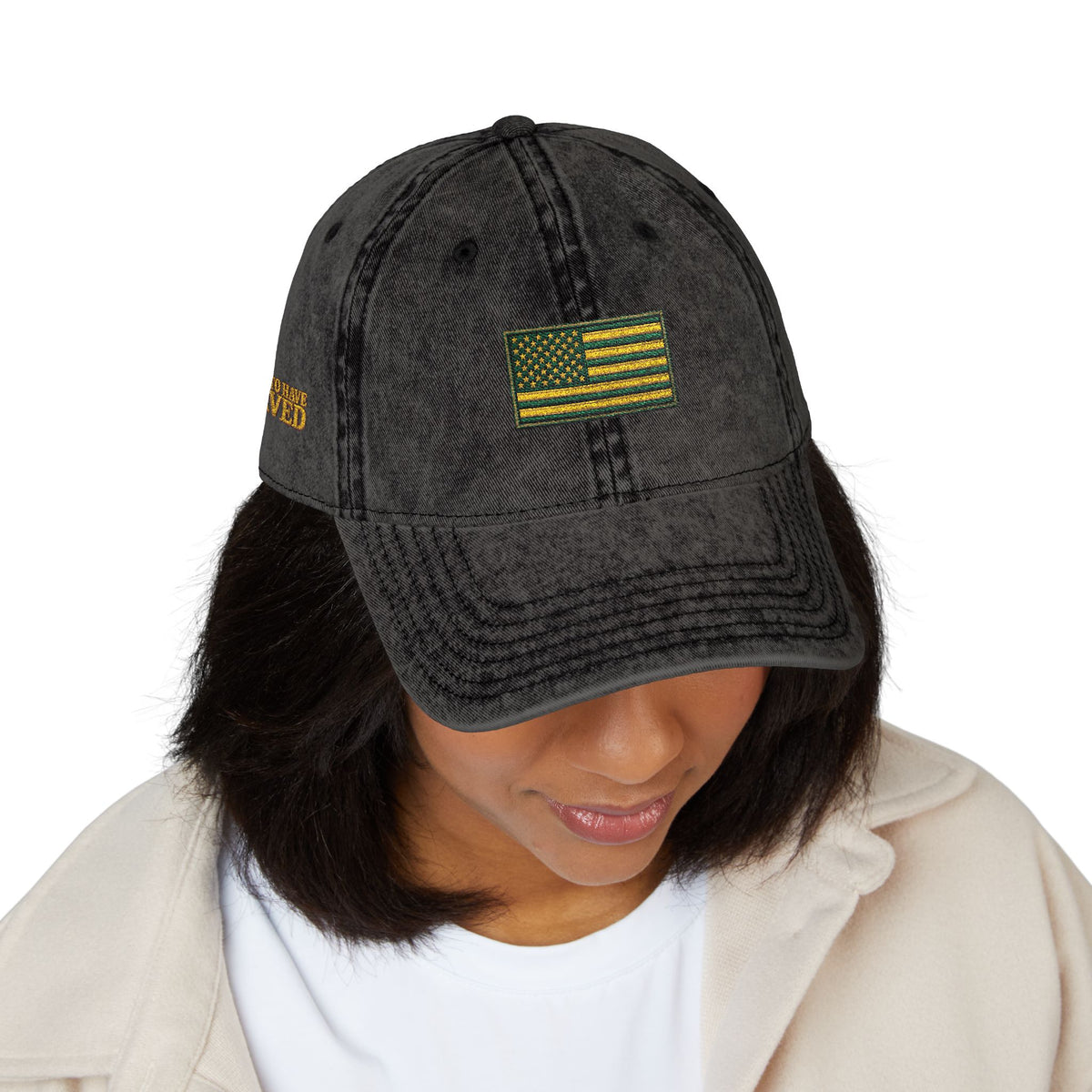 Proud To Have Served Vintage Cap (Embroidery)