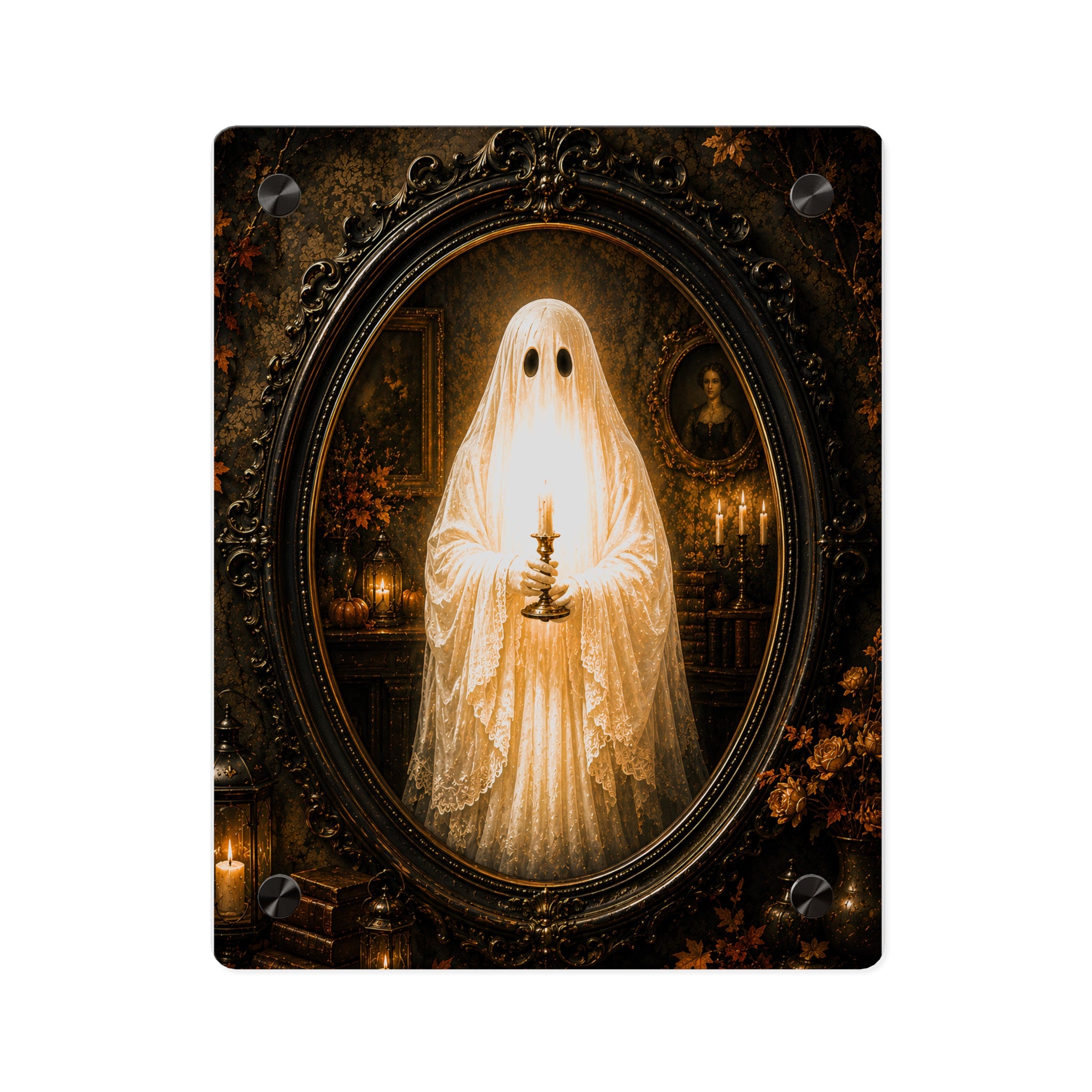 Boo Candle | Acrylic Wall Art Panel