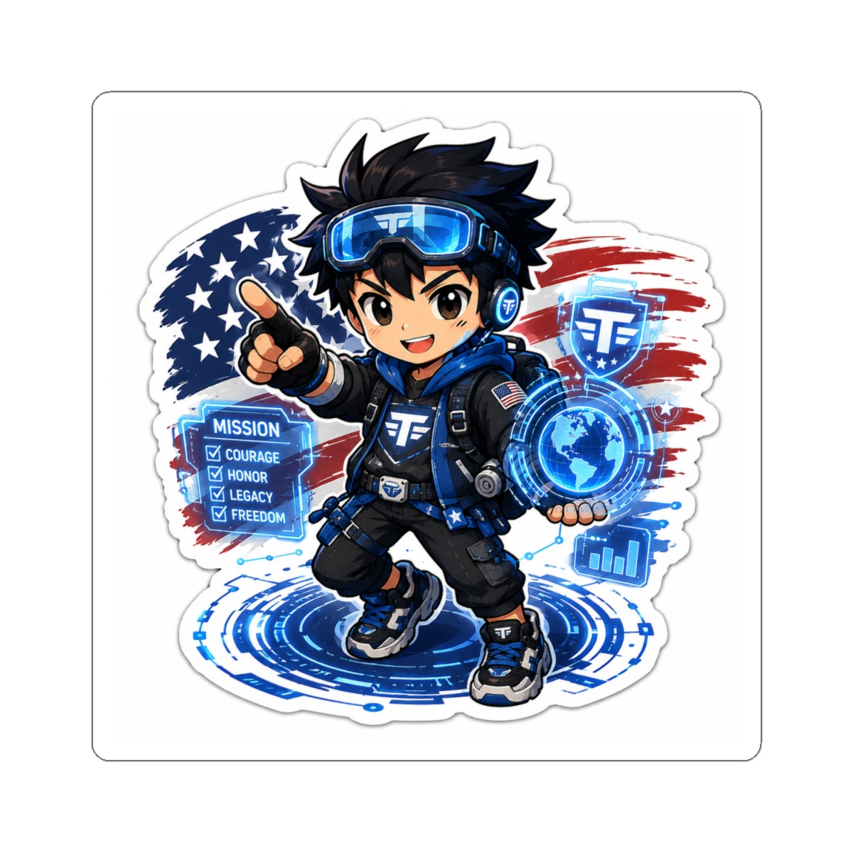 Cyber Scout | Kiss-Cut