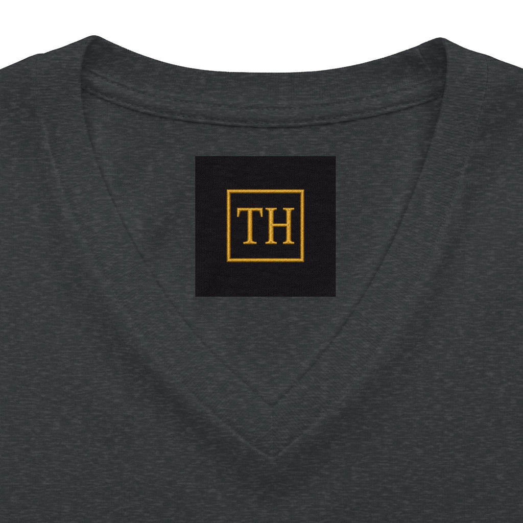 V-Neck Tee — “Retired? Nah I Just Got My DD-214” Military Retirement Shirt