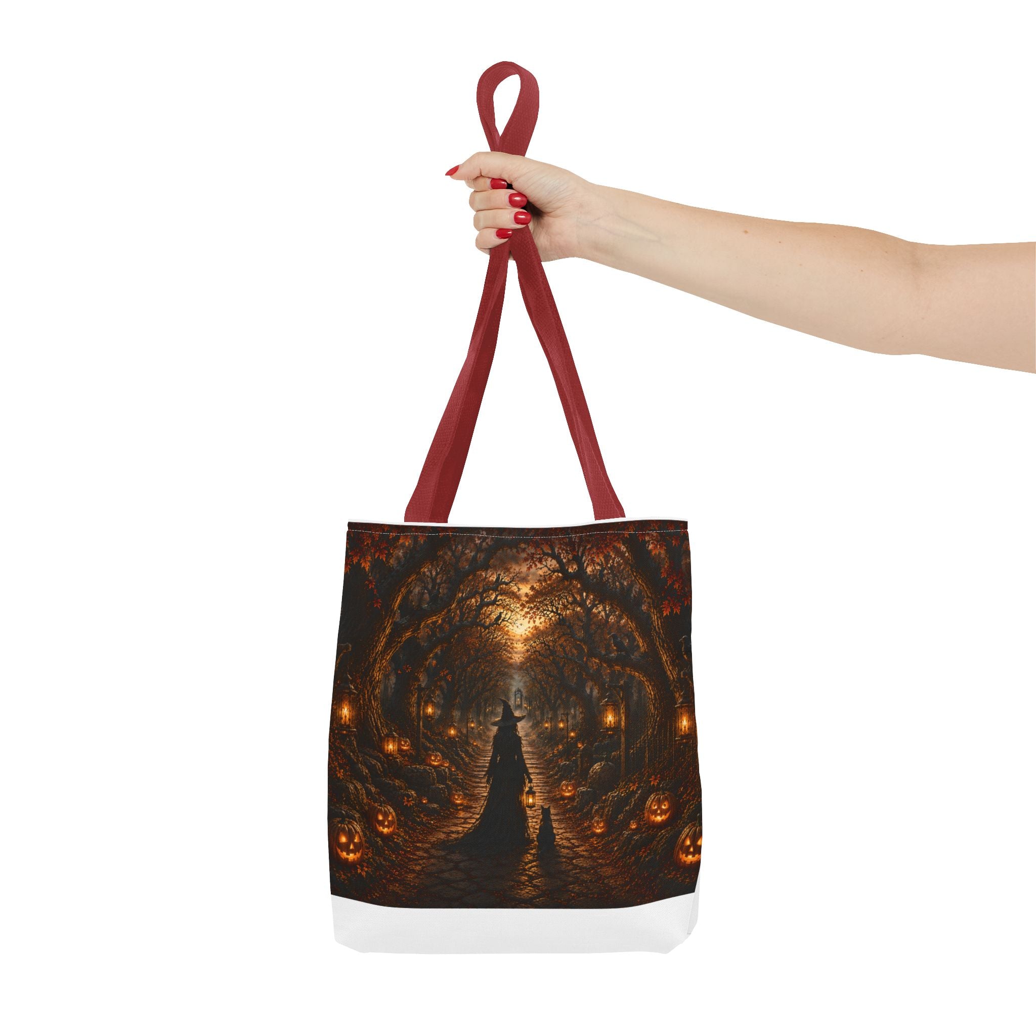 Halloween Pumpkin Path Tote