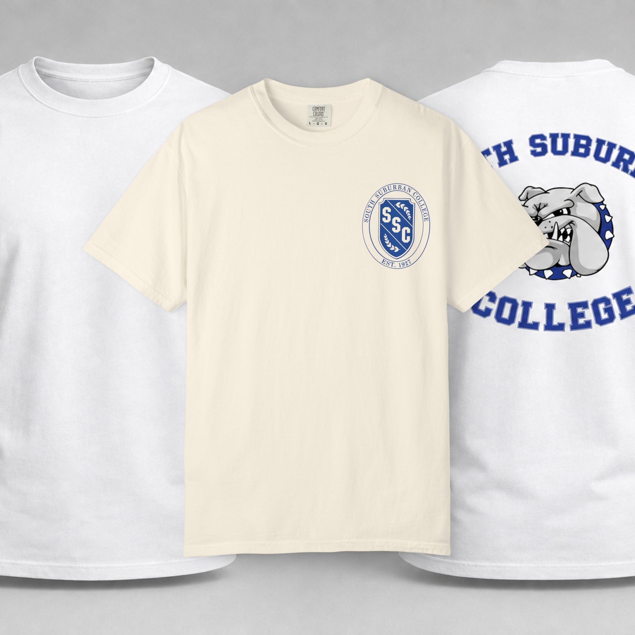 College Bulldog Tee — South Suburban College Spirit T-Shirt