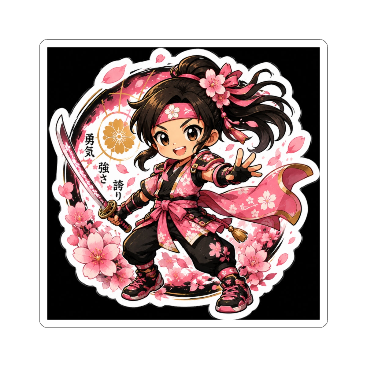 Brave Blossom Samurai | Kiss-Cut