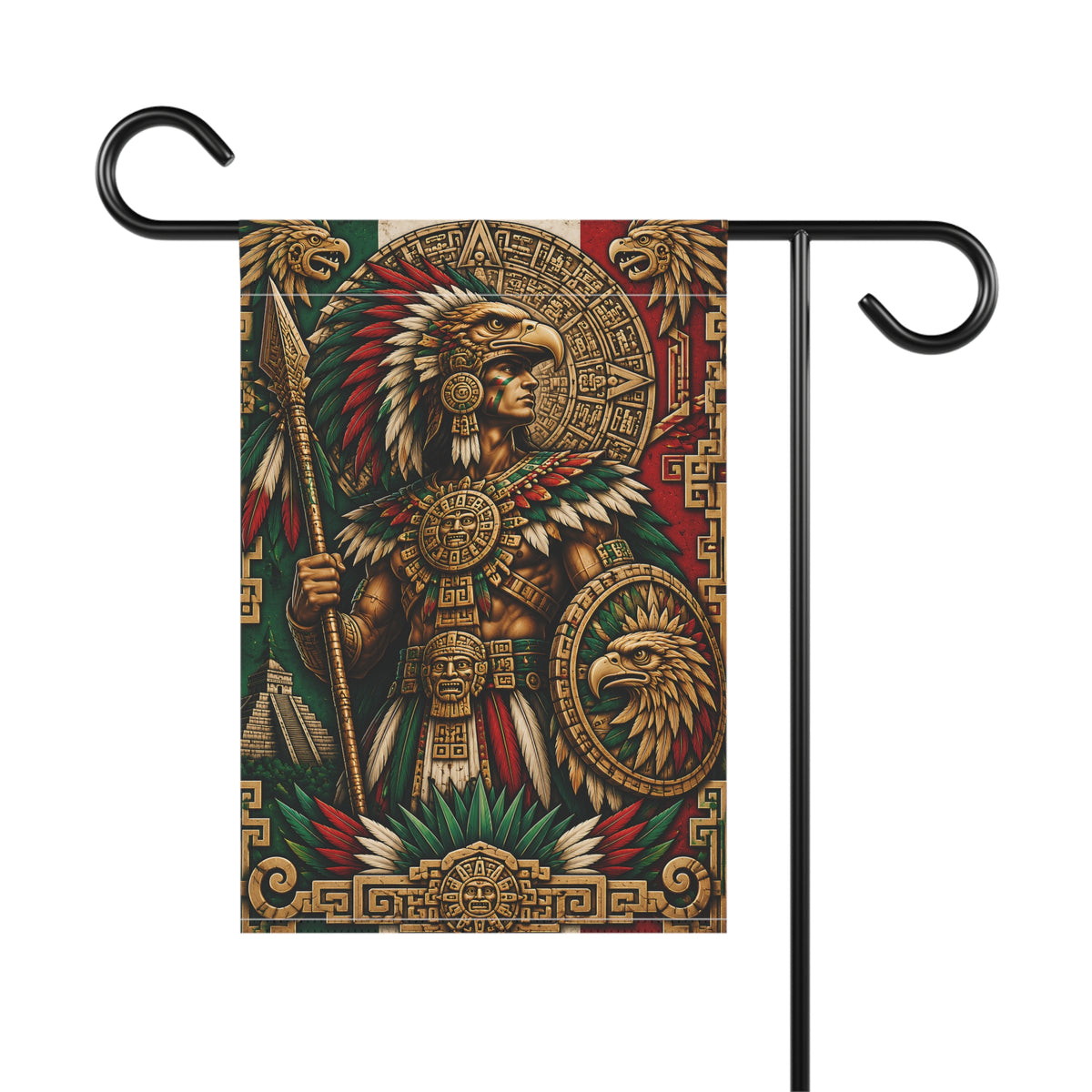 Aztec Warrior | Garden Flag