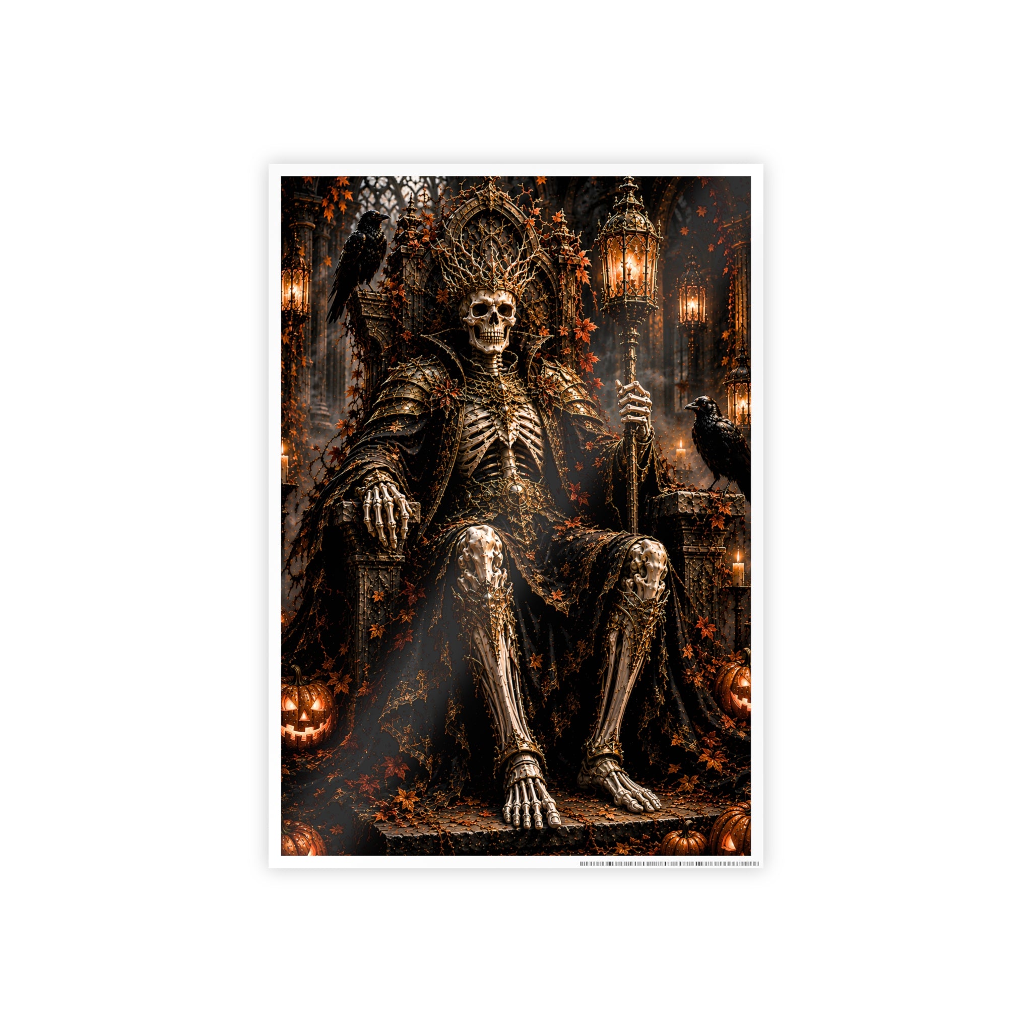 Bone King | Reaper Throne Art Print