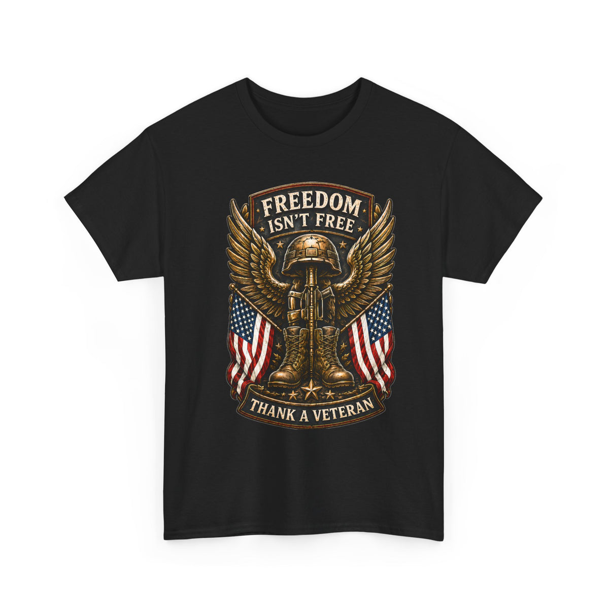 Freedom Isn't Free | Veteran Tribute T-Shirt