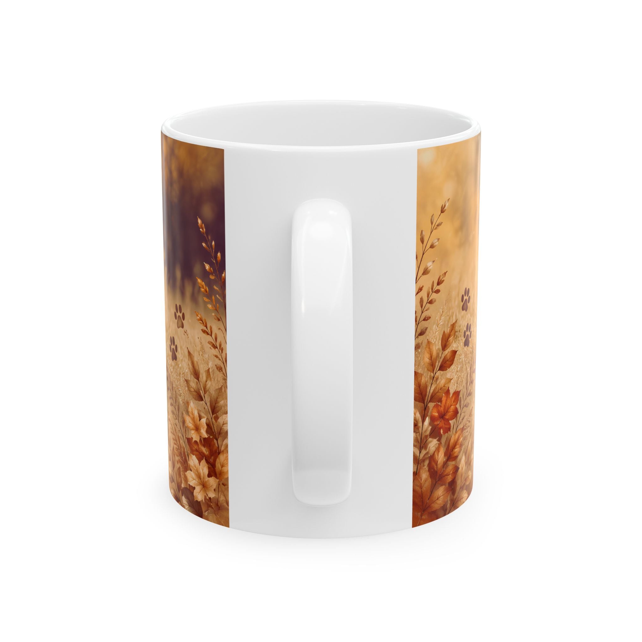 Personalized Dog Photo Mug | Custom Pet Name Ceramic Coffee Cup (11oz & 15oz)