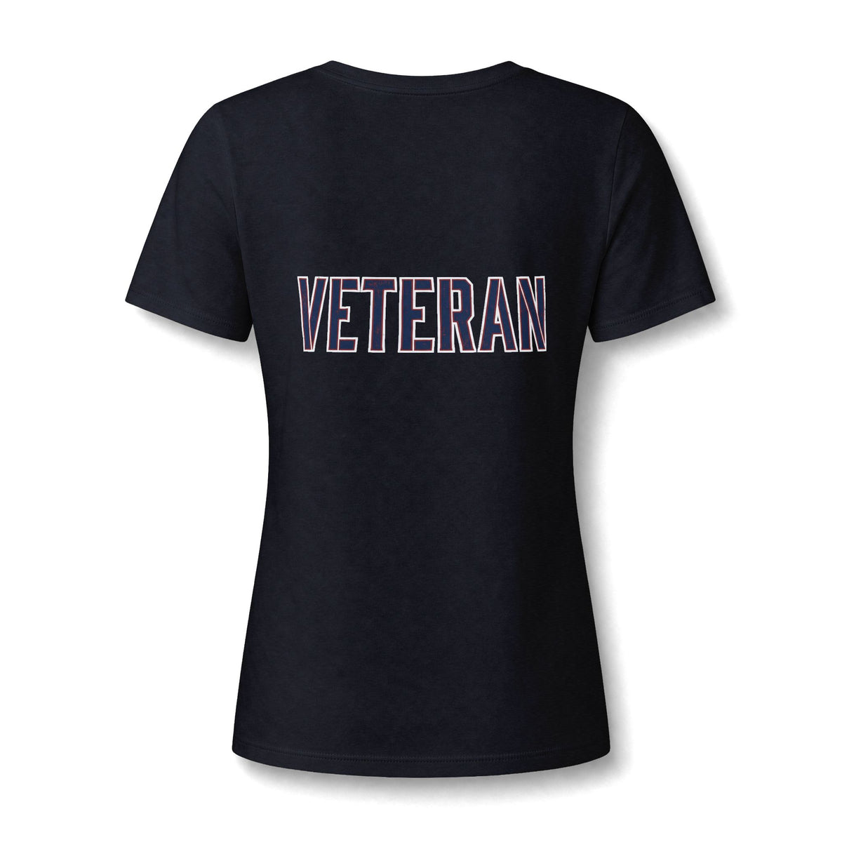 V-Neck Tee — “Retired? Nah I Just Got My DD-214” Military Retirement Shirt