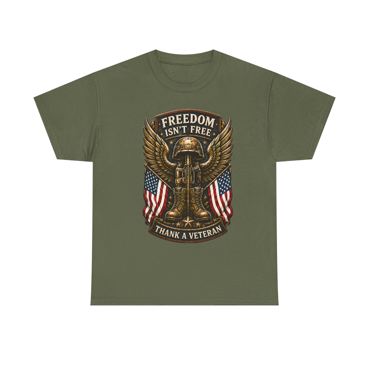 Freedom Isn't Free | Veteran Tribute T-Shirt