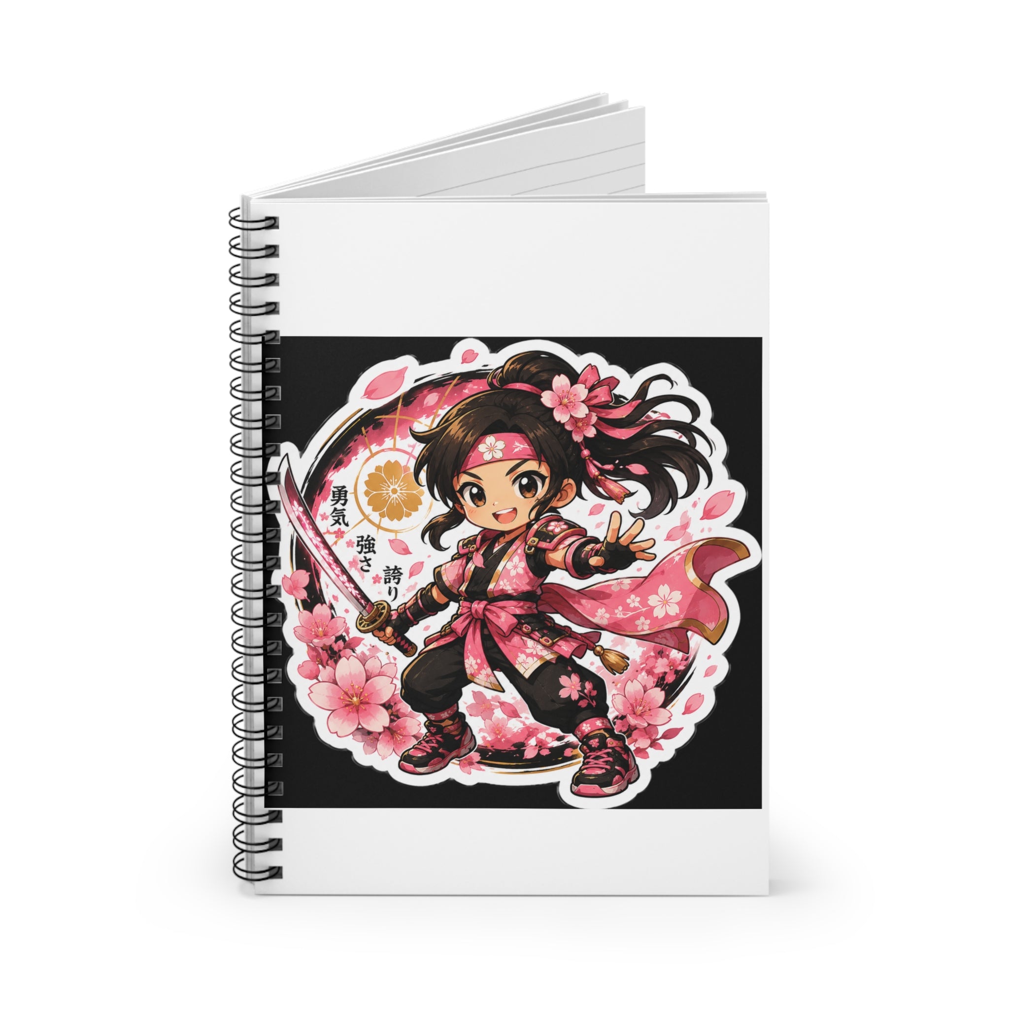Brave Blossom | Spiral Notebook