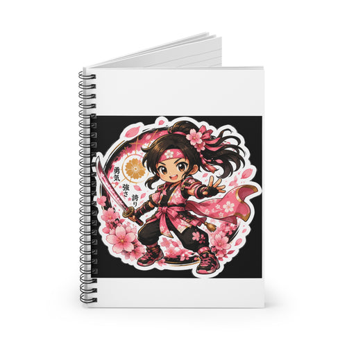 Brave Blossom | Spiral Notebook