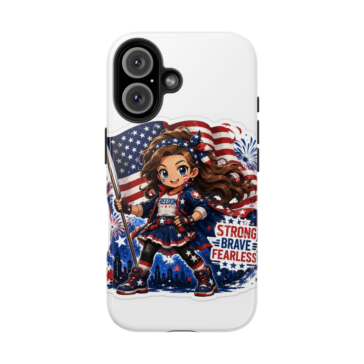 Freedom Girl - Tough Phone Case