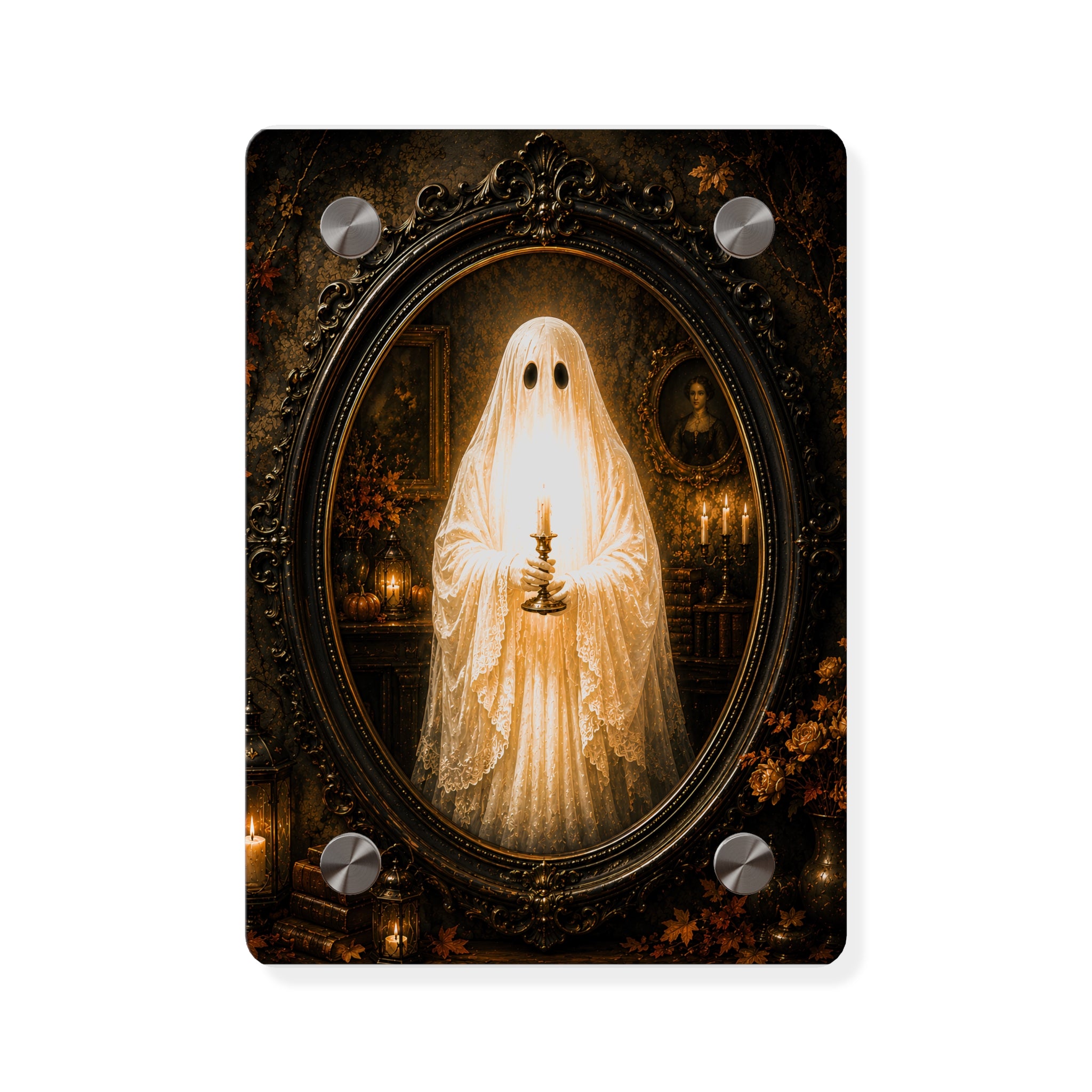Boo Candle | Acrylic Wall Art Panel