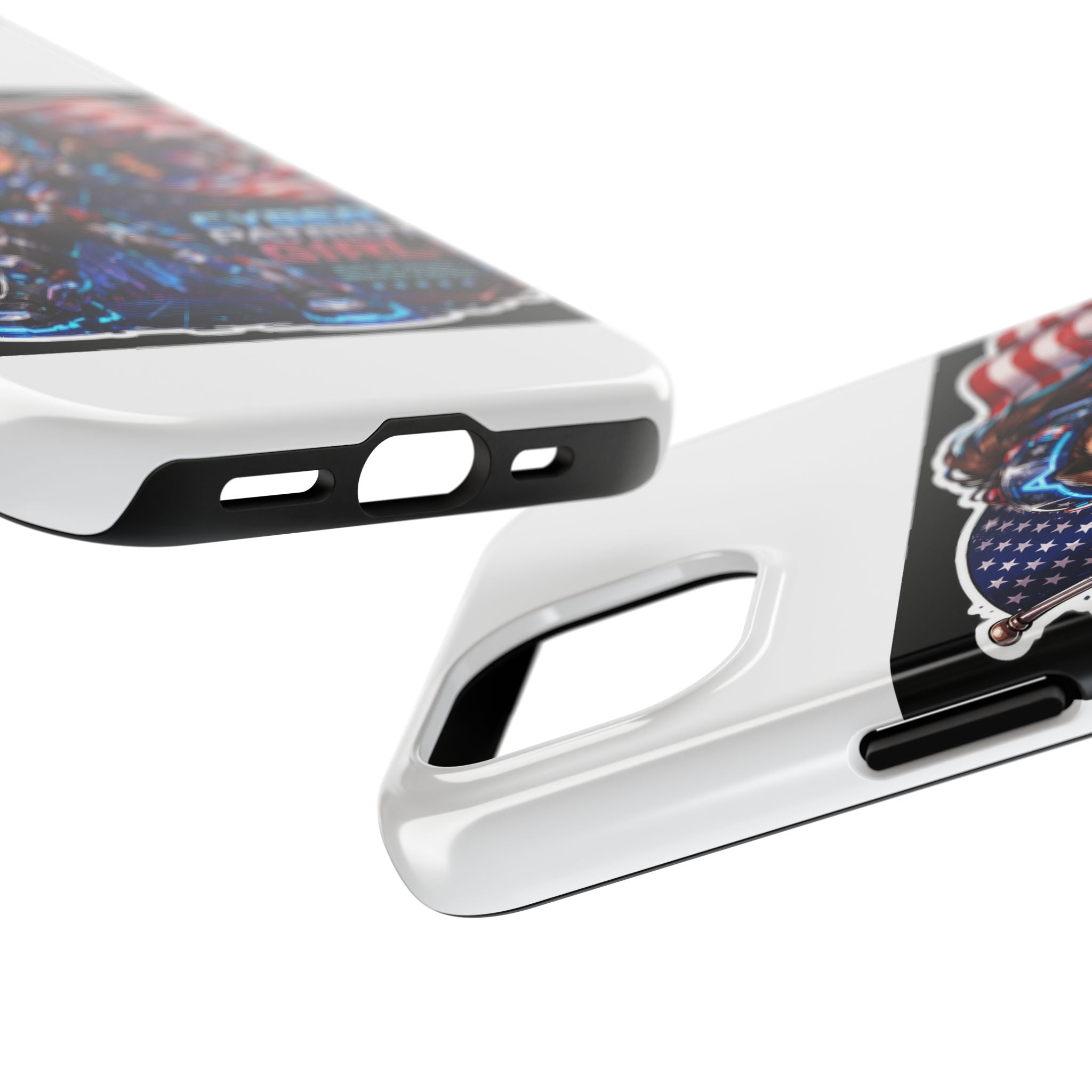 Cyber Patriot Girl | Tough Phone Case