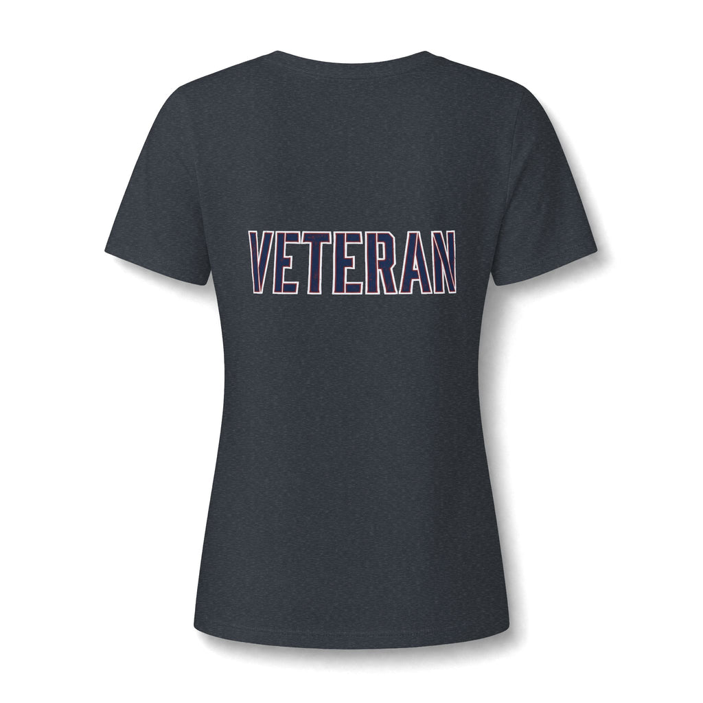 V-Neck Tee — “Retired? Nah I Just Got My DD-214” Military Retirement Shirt