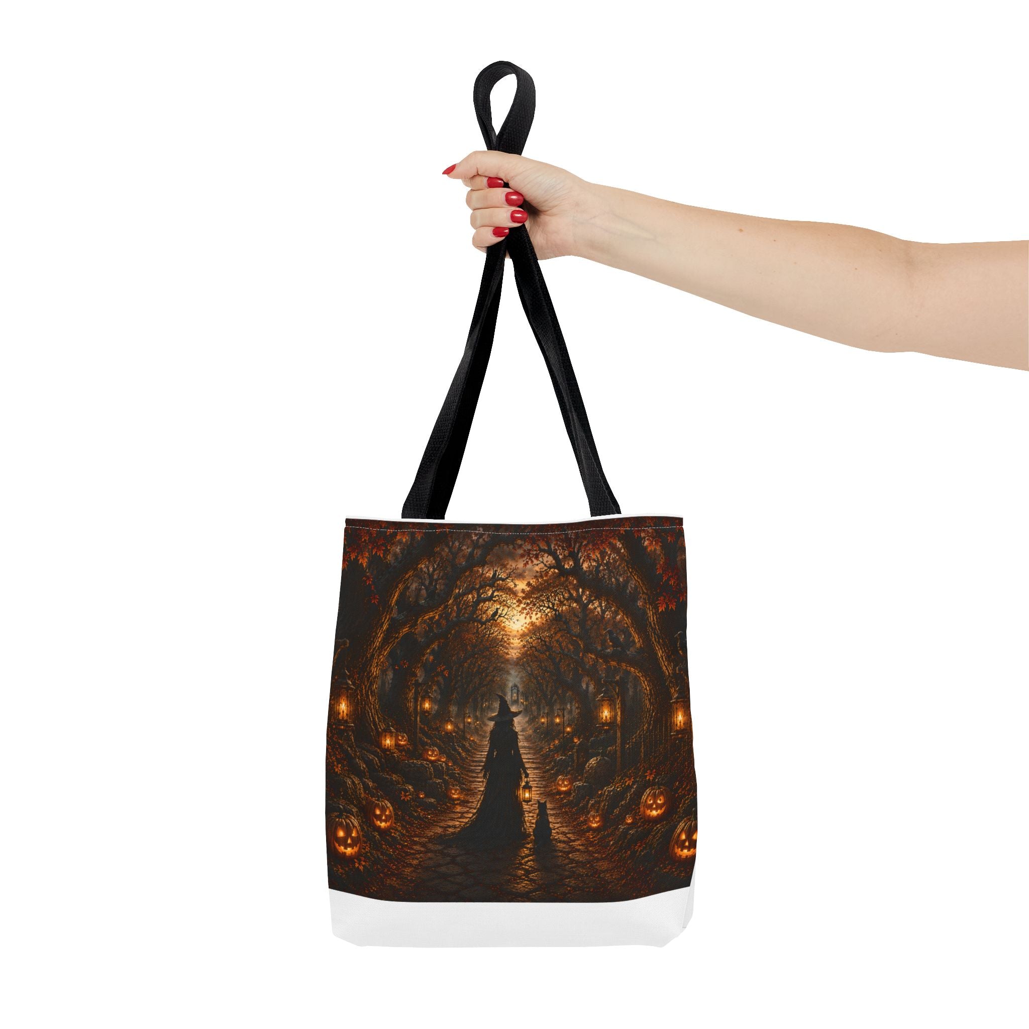 Halloween Pumpkin Path Tote