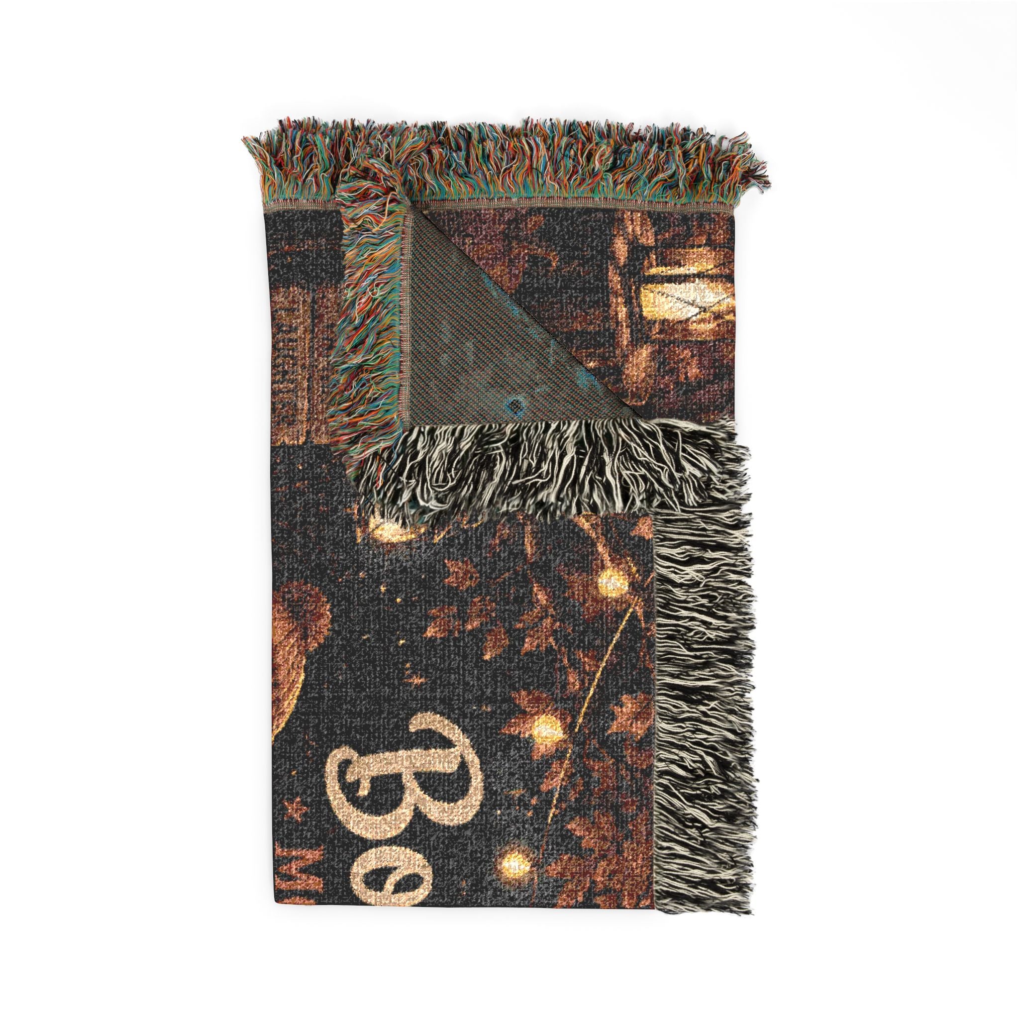 Boo Crew Halloween Woven Blanket