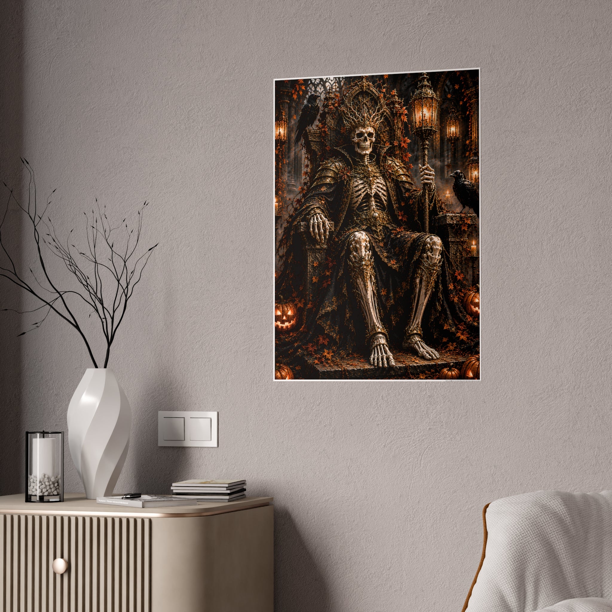 Bone King | Reaper Throne Art Print