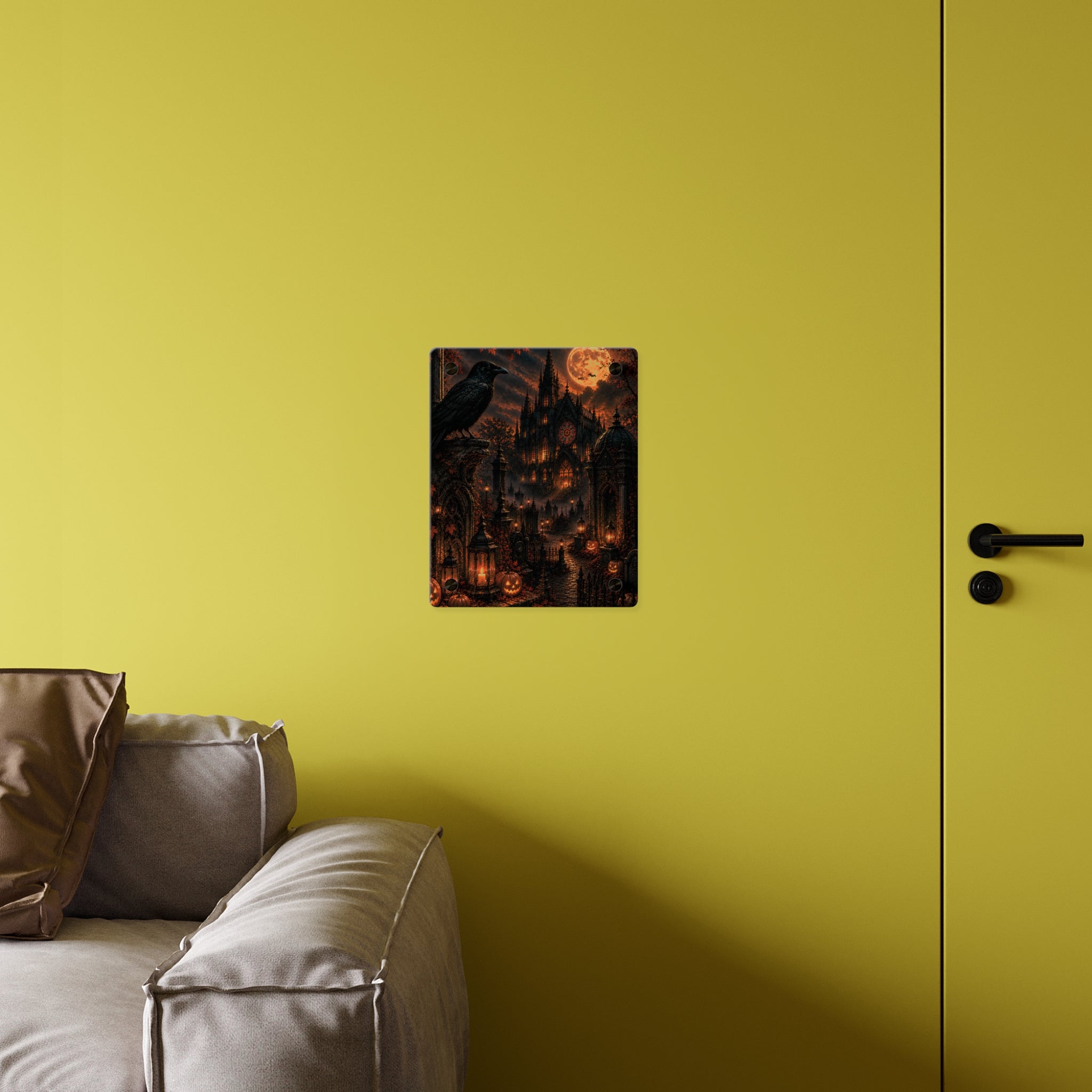 Raven Cathedral | Acrylic Wall Art Panel