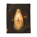 Boo Candle | Velveteen Plush Blanket
