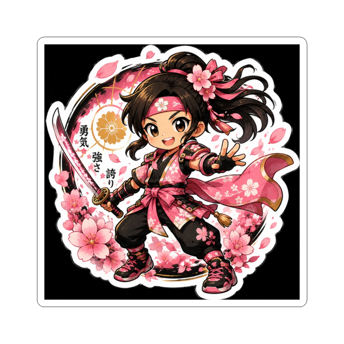 Brave Blossom Samurai | Kiss-Cut