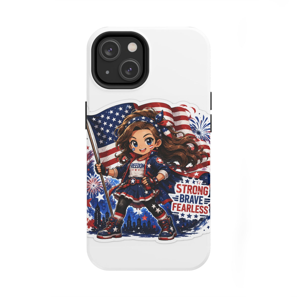 Freedom Girl - Tough Phone Case