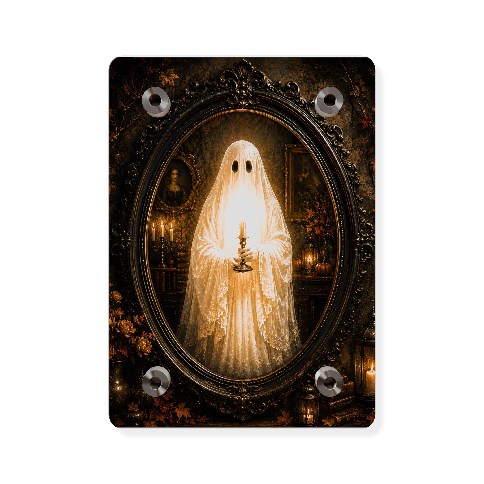Boo Candle | Acrylic Wall Art Panel