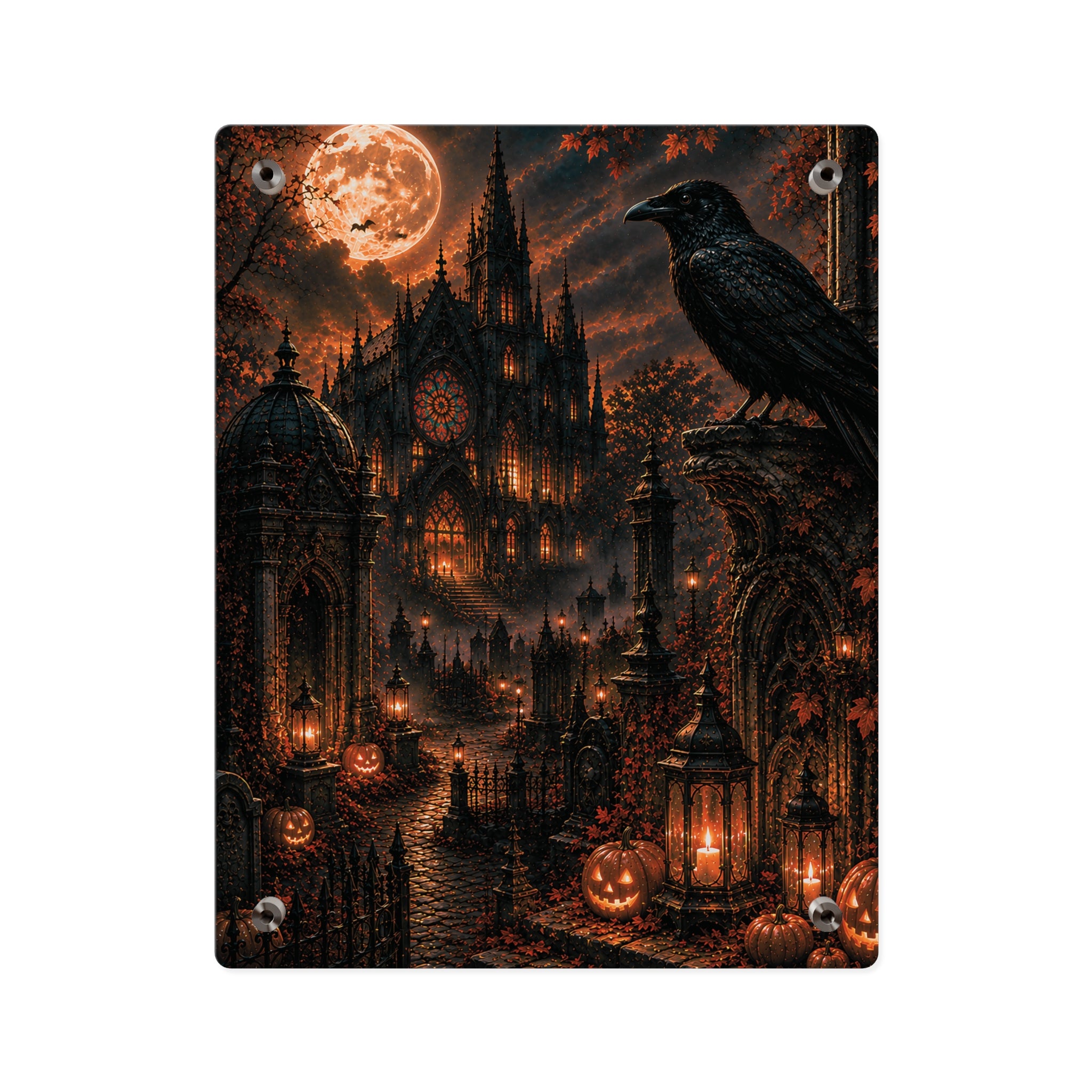 Raven Cathedral | Acrylic Wall Art Panel