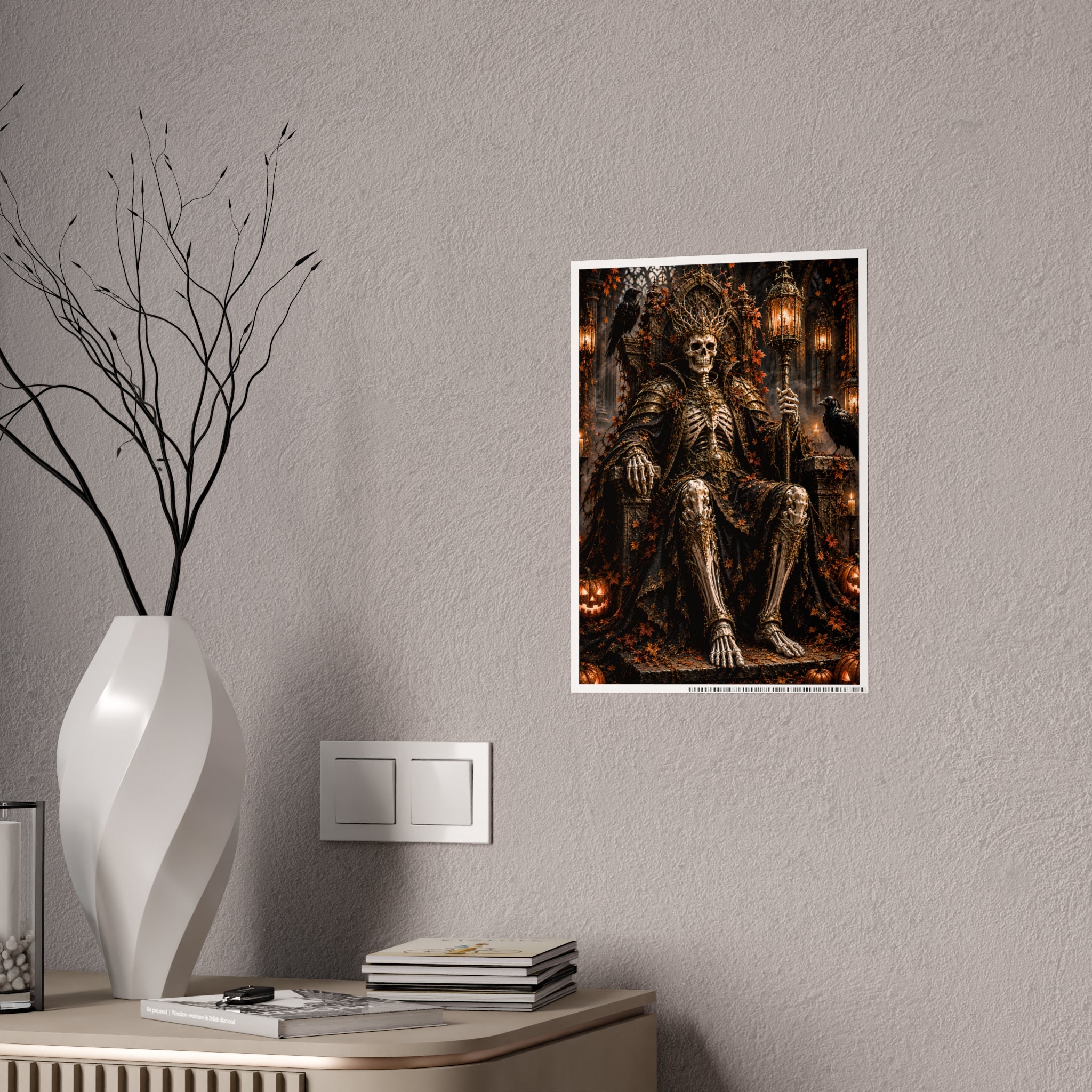 Bone King | Reaper Throne Art Print