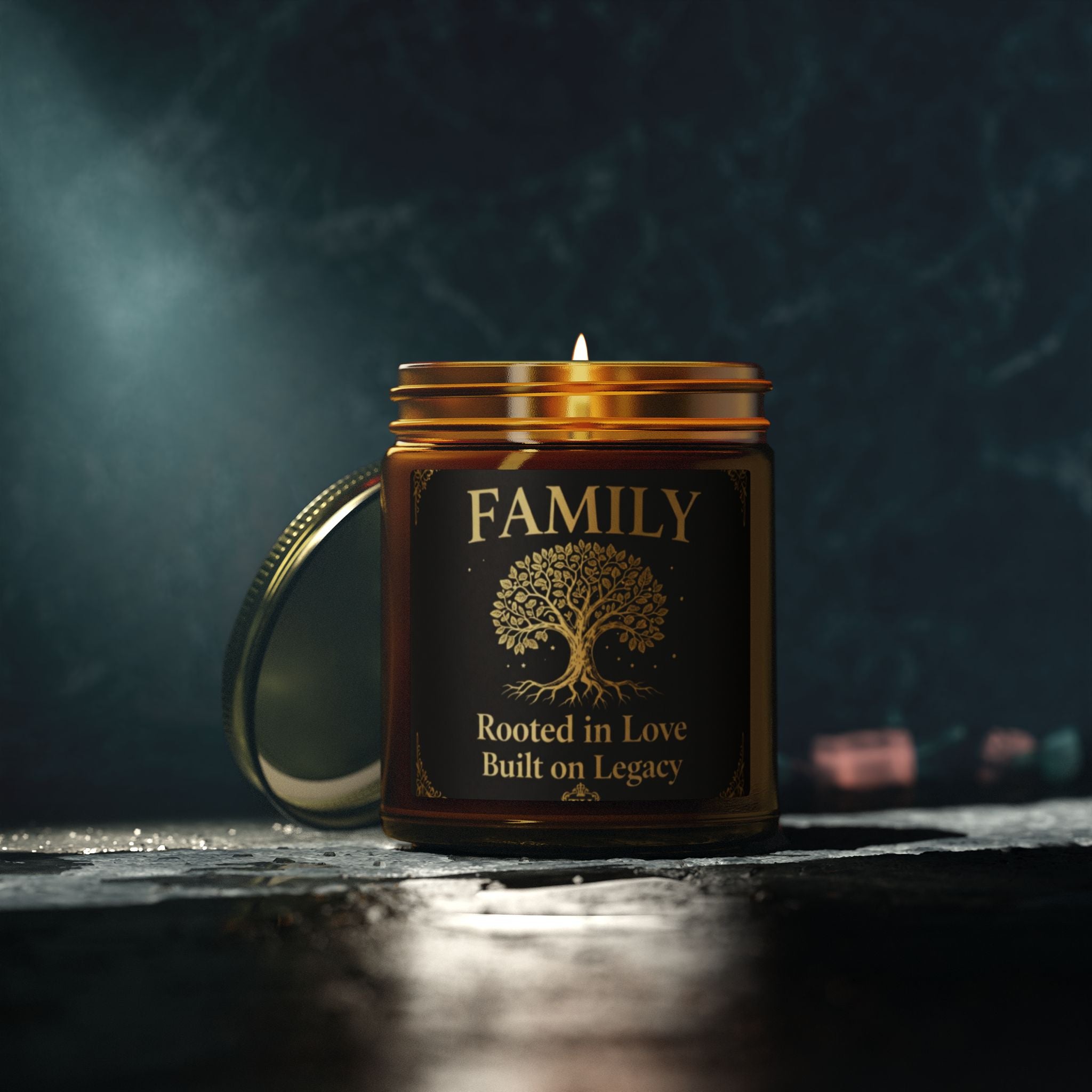 Family Heritage Scented Candle | Rooted in Love, Built on Legacy