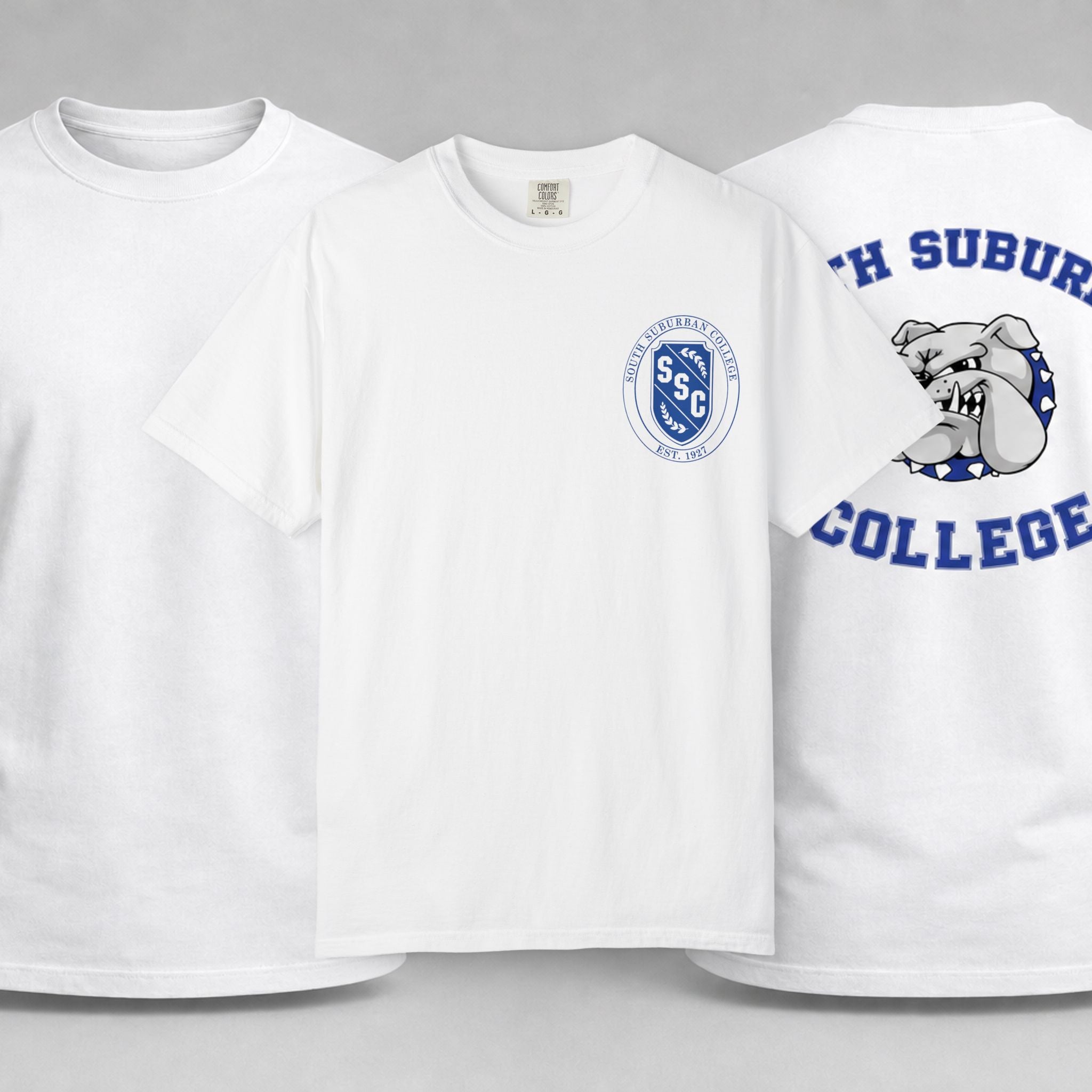 College Bulldog Tee — South Suburban College Spirit T-Shirt