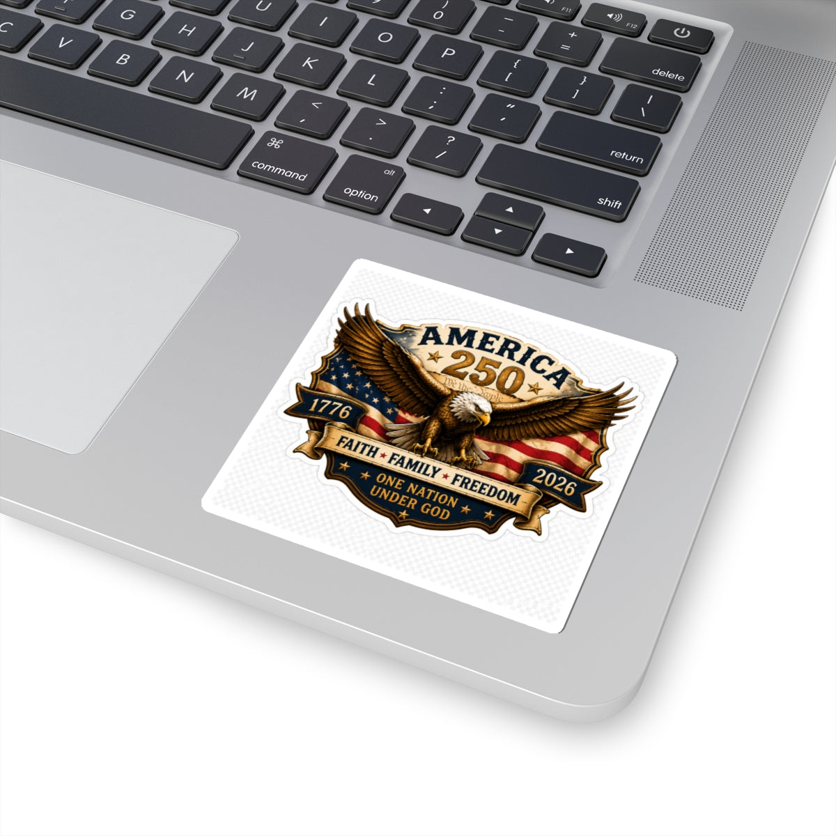 America 250 Eagle — Kiss-cut