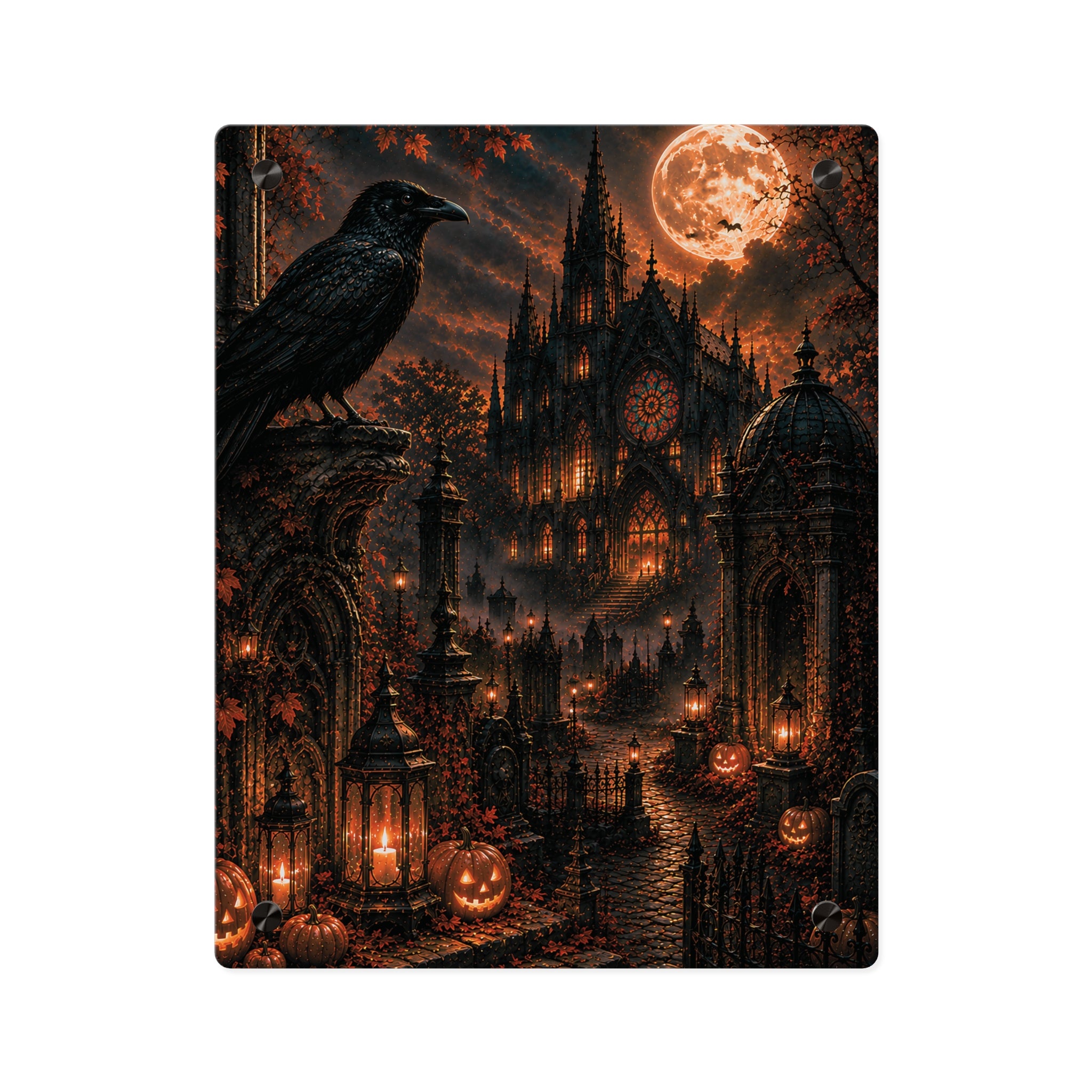 Raven Cathedral | Acrylic Wall Art Panel